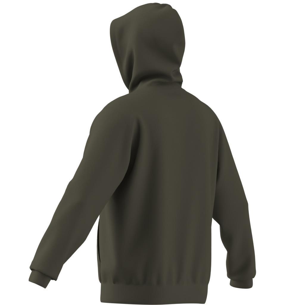 Trefoil Essentials Hoodie, Green, A701_ONE, large image number 6