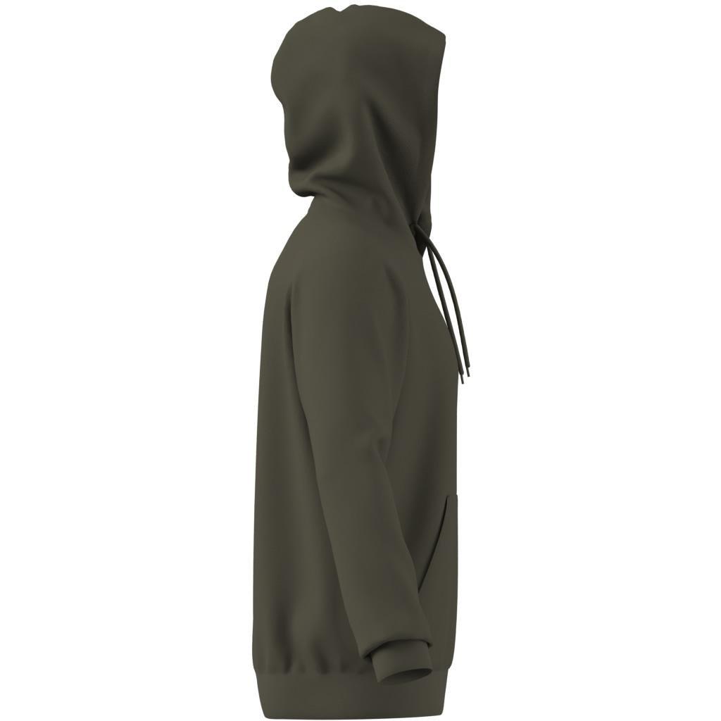 Trefoil Essentials Hoodie, Green, A701_ONE, large image number 8