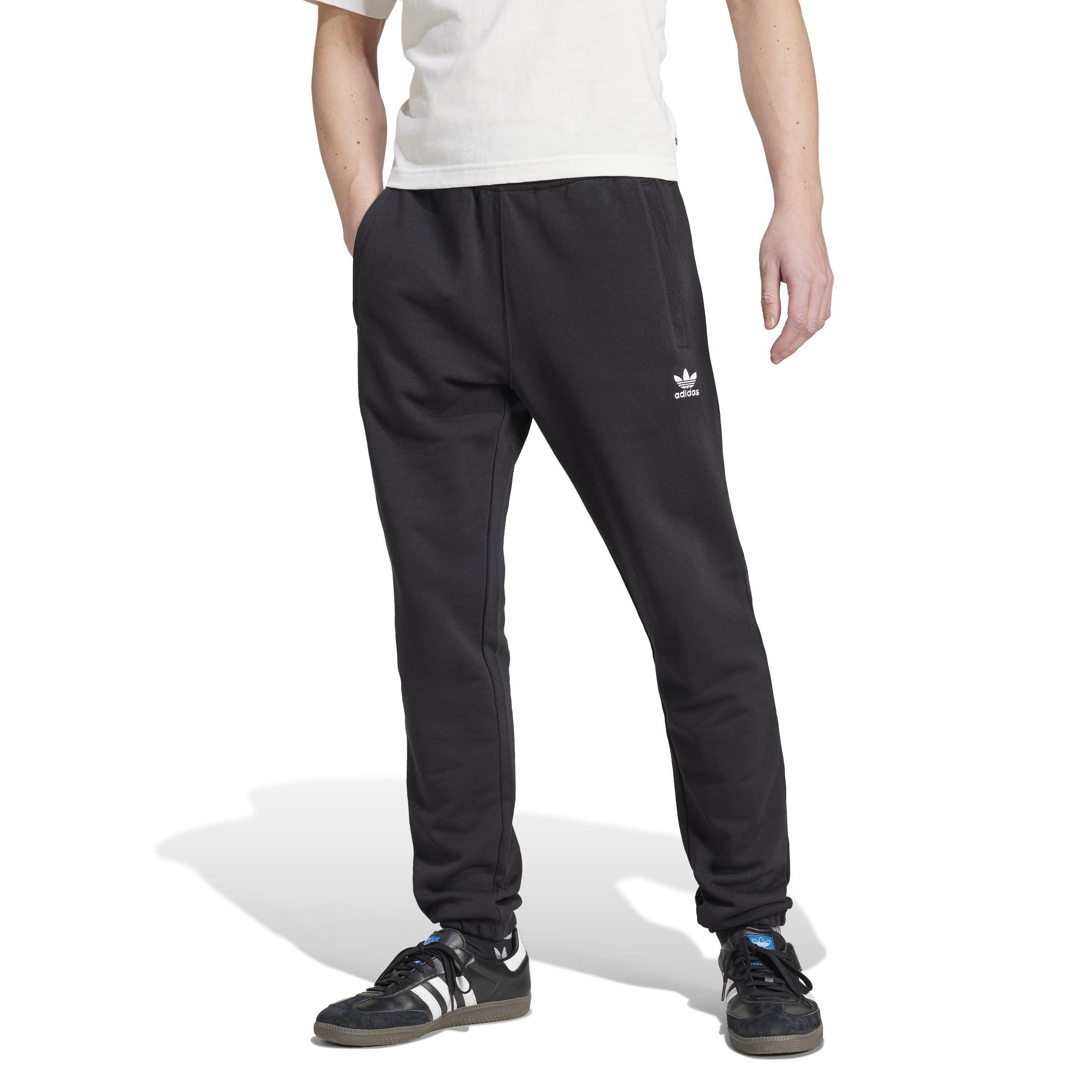 Men Trefoil Essentials Joggers, Black, A701_ONE, large image number 0