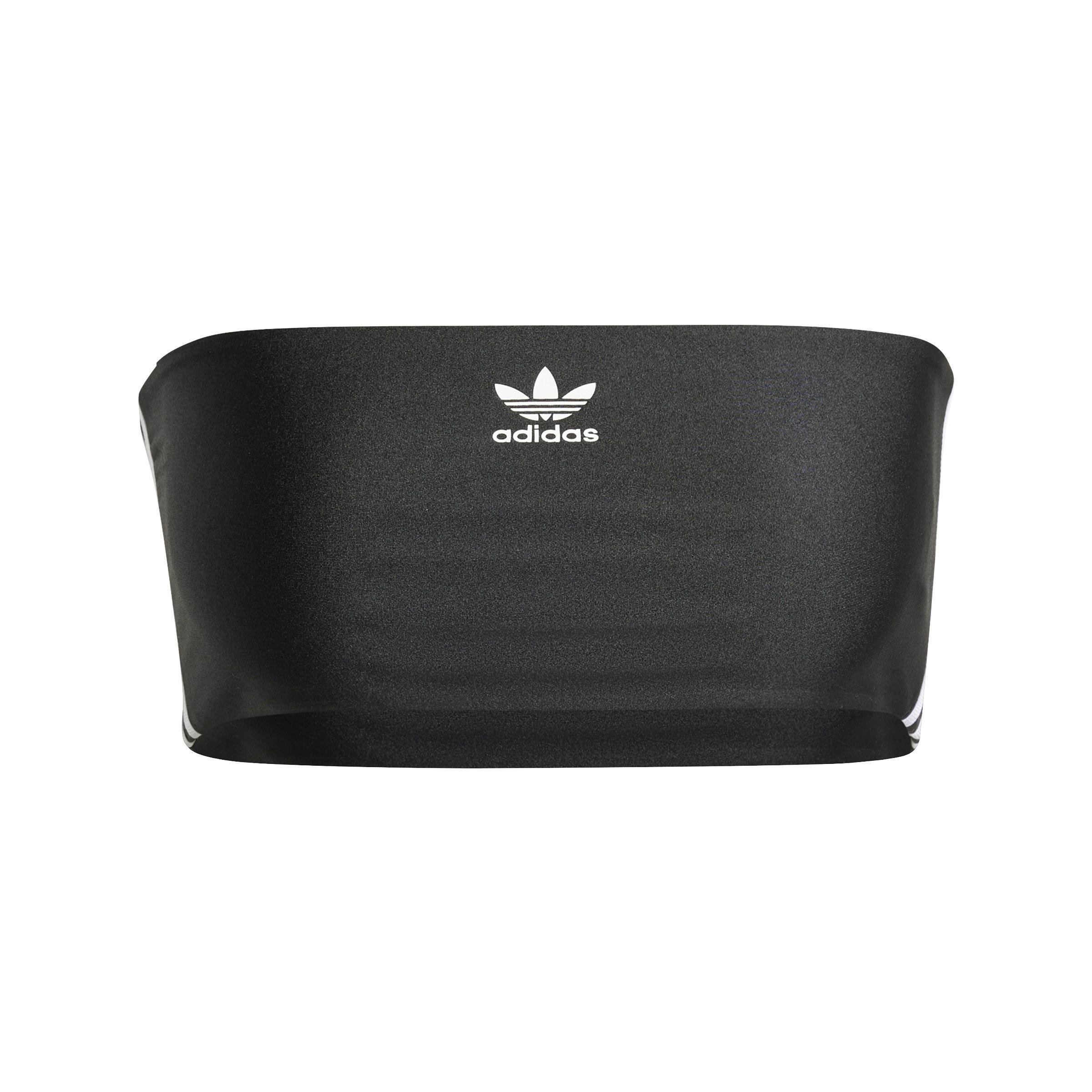 3-Stripes Tube Long-Sleeve Top, Black, , large image number 0