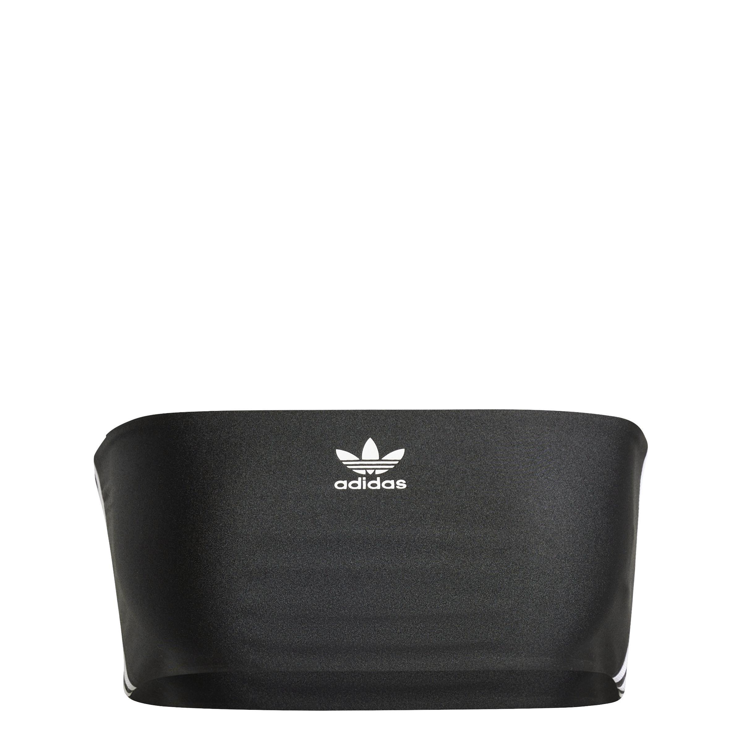 3-Stripes Tube Long-Sleeve Top, Black, , large image number 1
