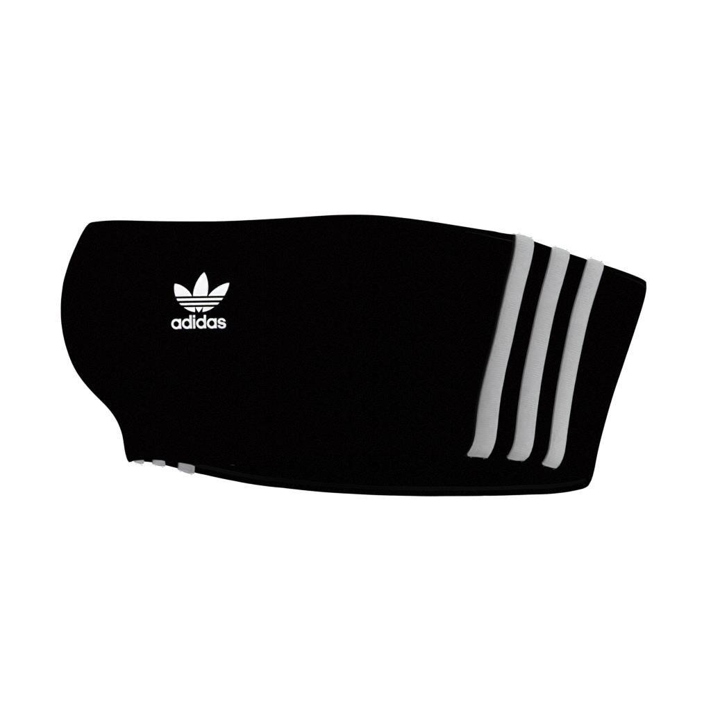 3-Stripes Tube Long-Sleeve Top, Black, , large image number 6