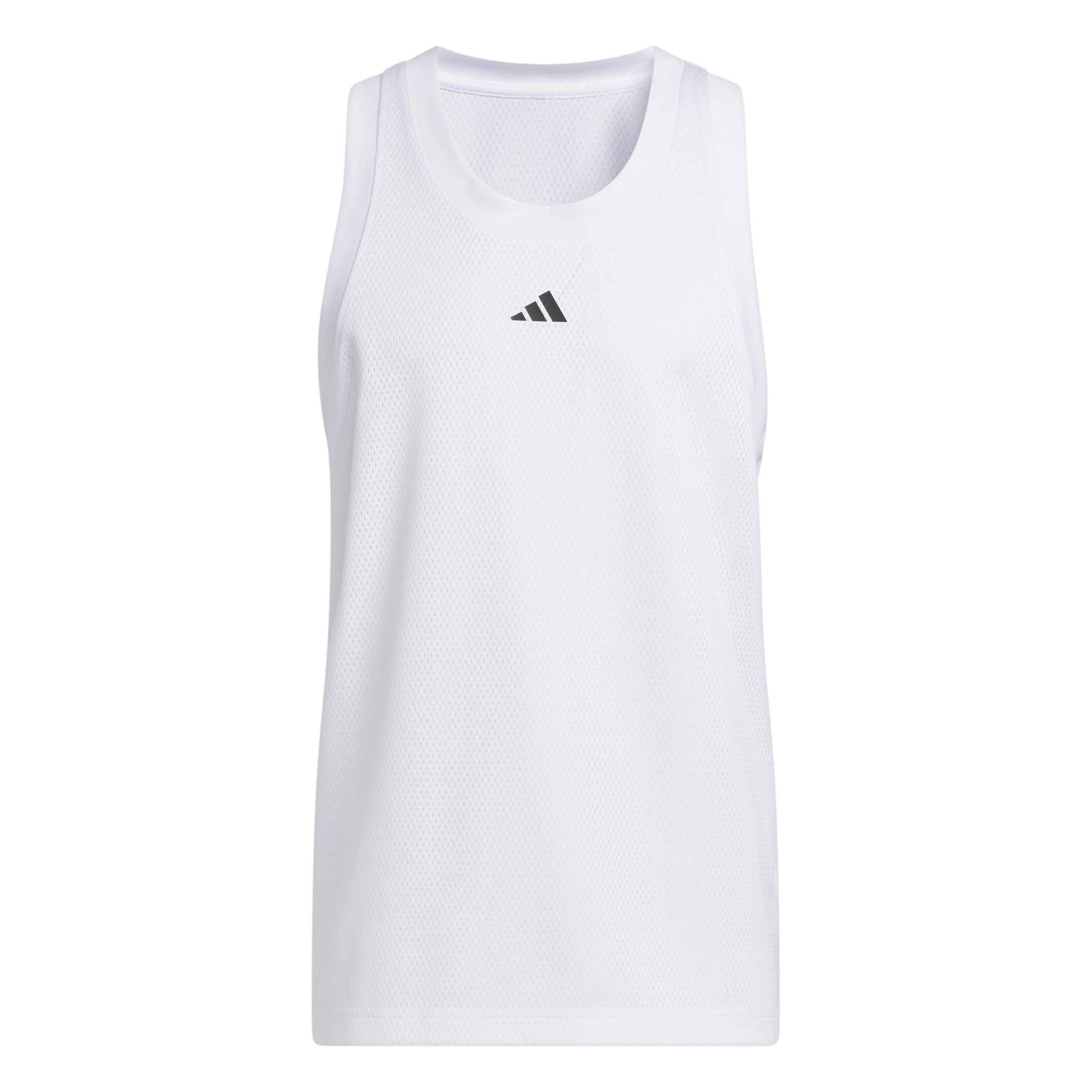 Men Basketball Legends Tank Top, White, A701_ONE, large image number 0