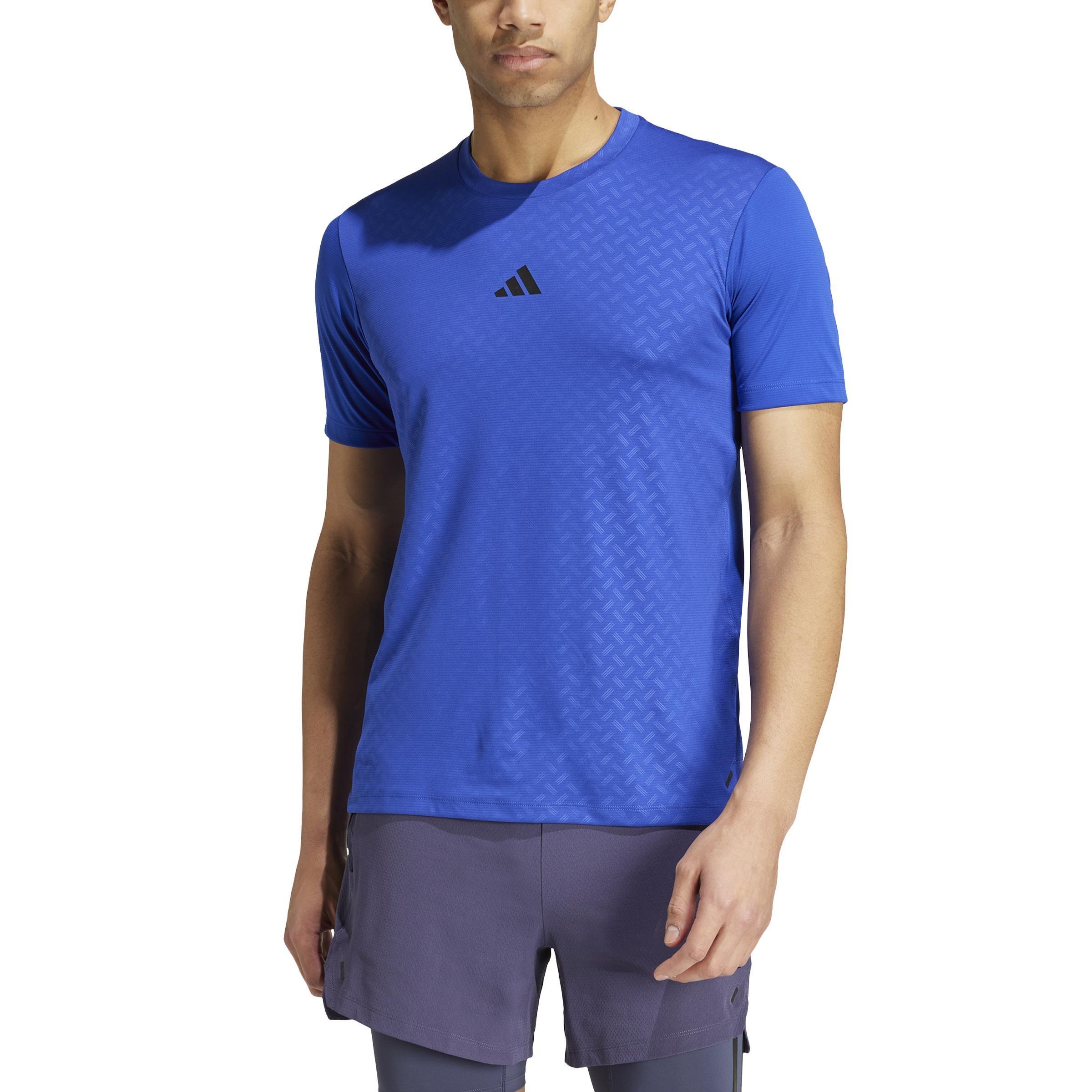 Power Workout T-Shirt, Blue, A701_ONE, large image number 2