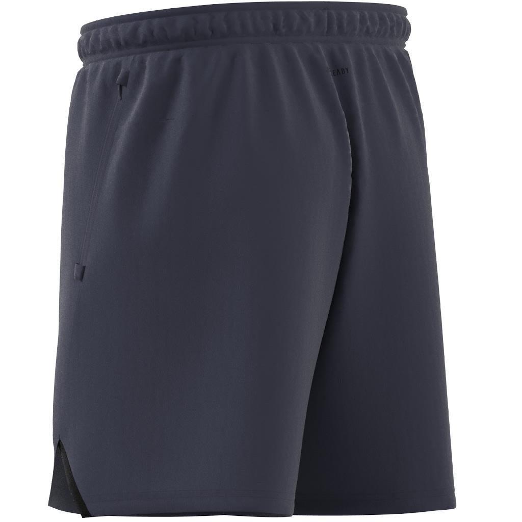 Designed for Training Workout Shorts, Blue, A701_ONE, large image number 5