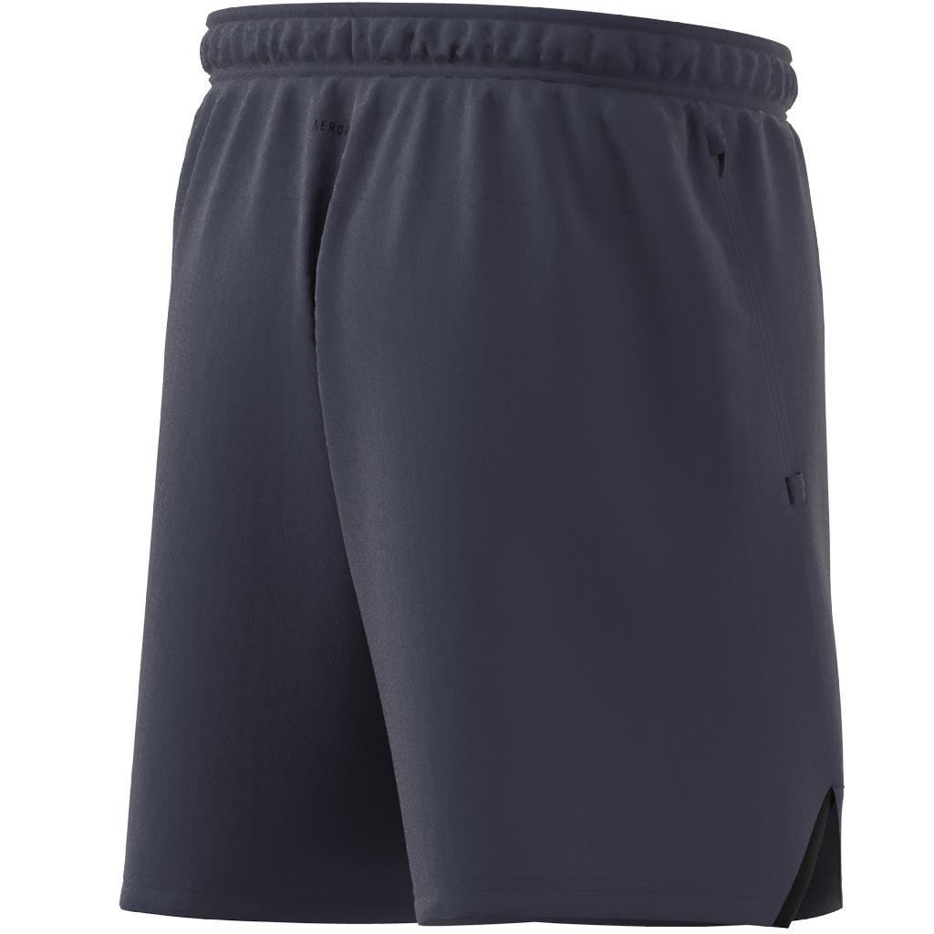 Designed for Training Workout Shorts, Blue, A701_ONE, large image number 7