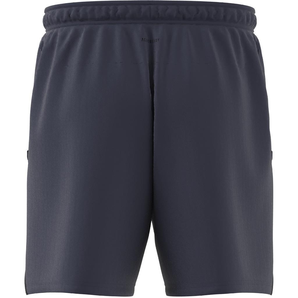 Designed for Training Workout Shorts, Blue, A701_ONE, large image number 8