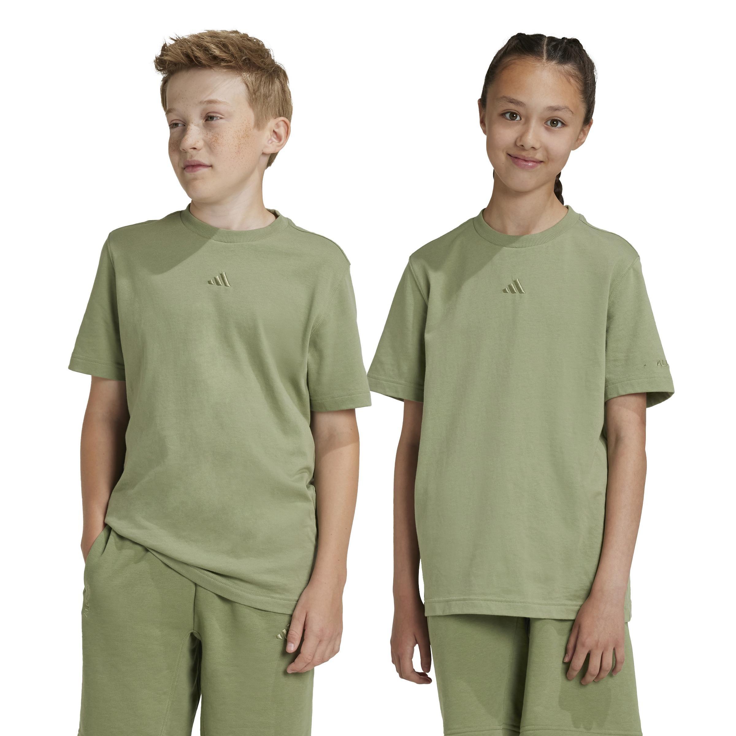 Kids Unisex All Szn T-Shirt, Green, A701_ONE, large image number 2