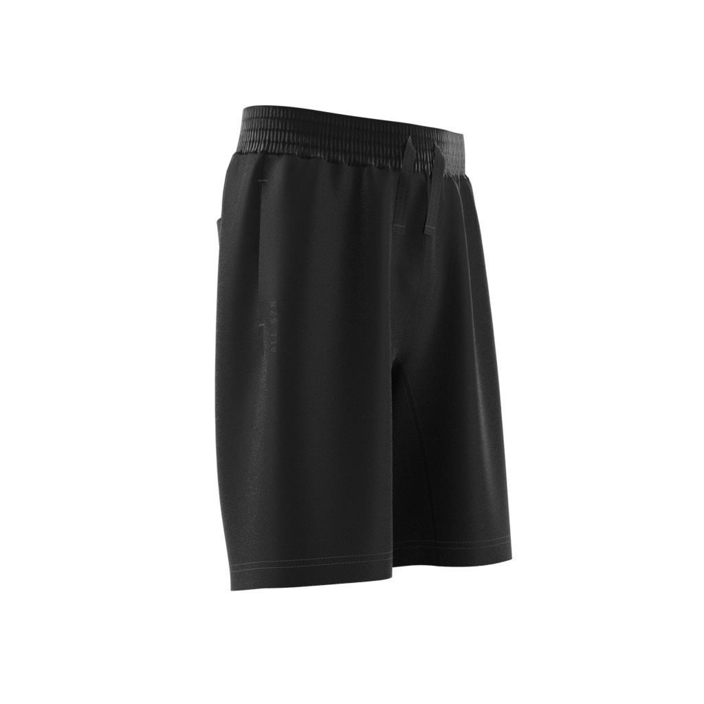 Kids Unisex All Szn Shorts, Black, A701_ONE, large image number 12