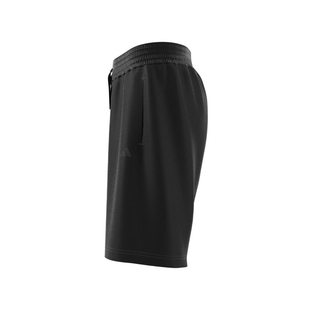 Kids Unisex All Szn Shorts, Black, A701_ONE, large image number 13