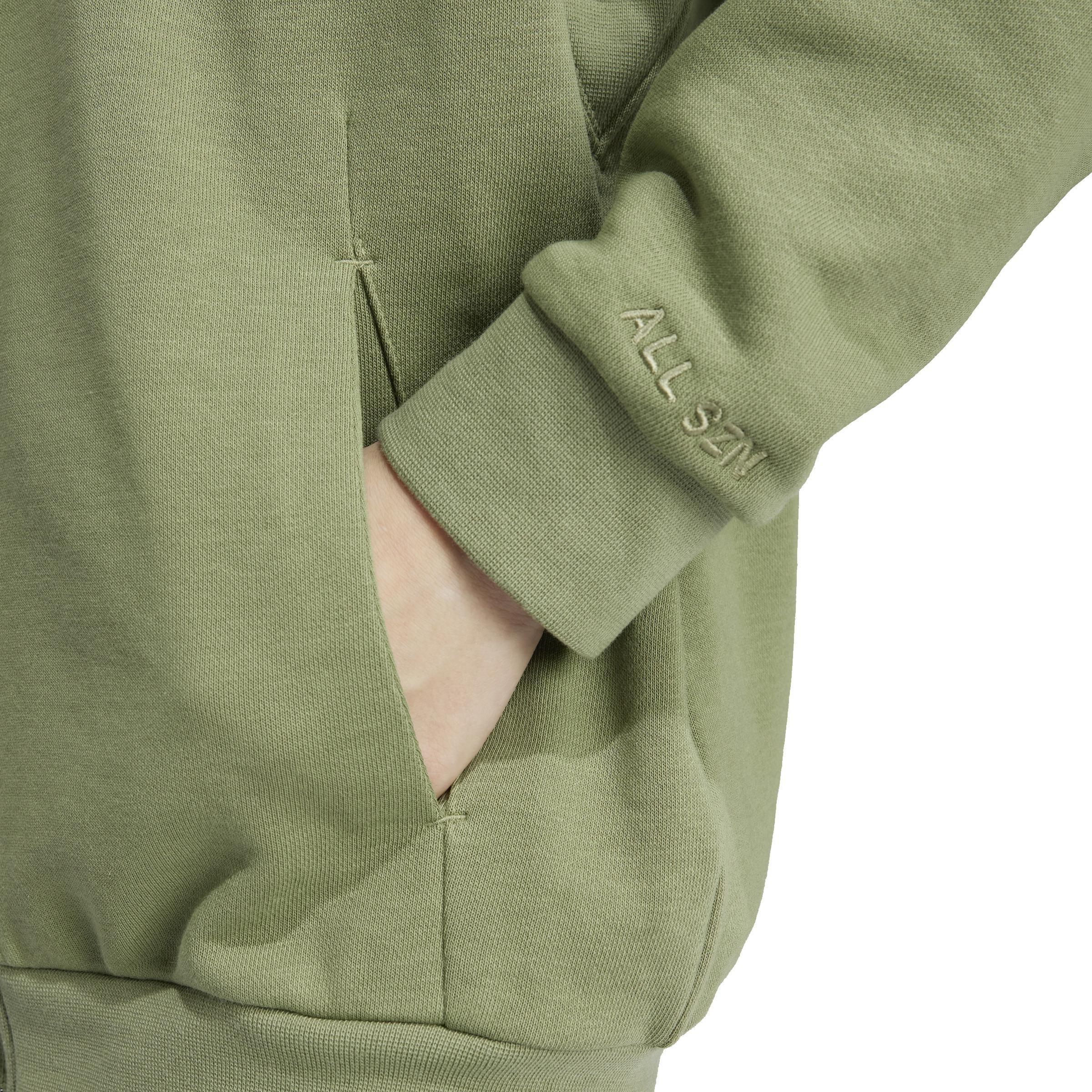 ALL SZN Full-Zip Hoodie, Green, A701_ONE, large image number 4