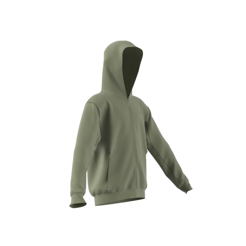 ALL SZN Full-Zip Hoodie, Green, A701_ONE, large image number 7