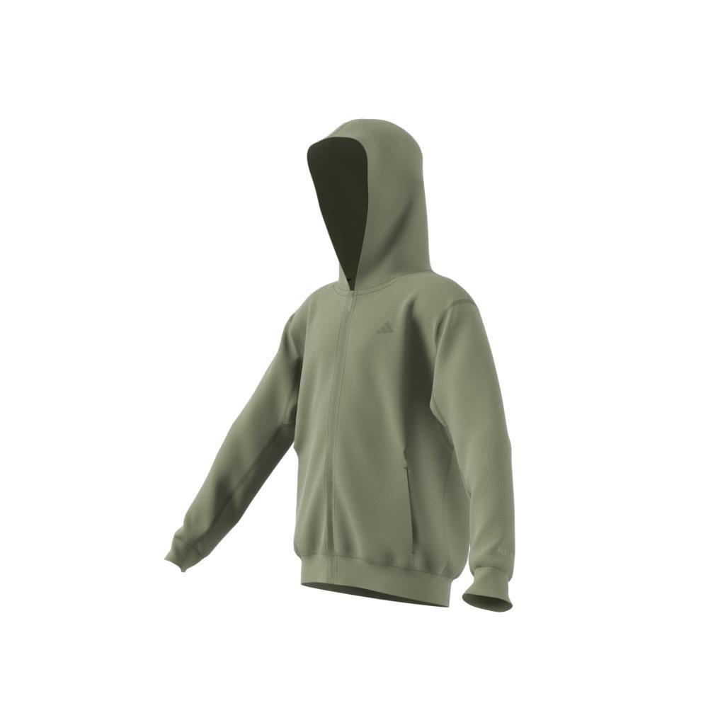 ALL SZN Full-Zip Hoodie, Green, A701_ONE, large image number 11