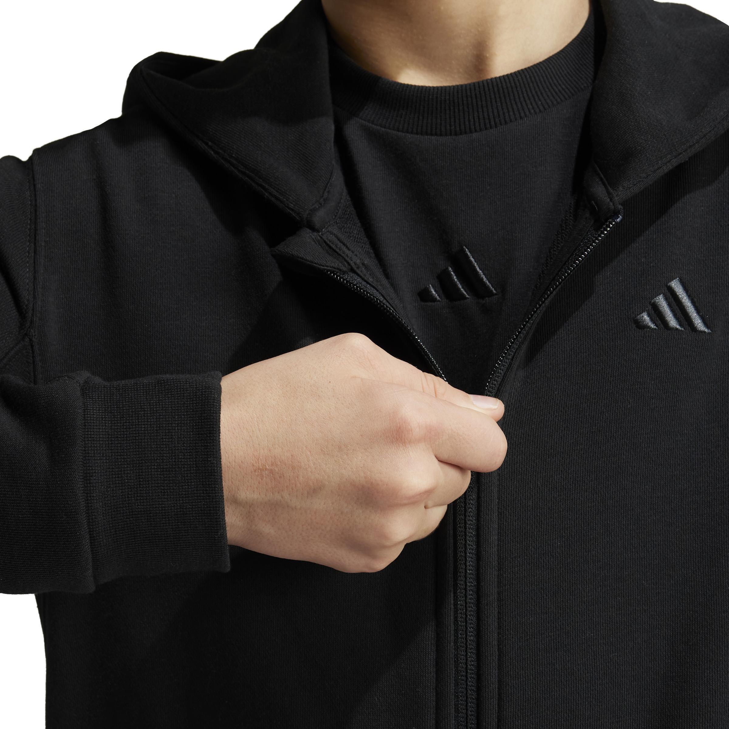 ALL SZN Full-Zip Hoodie, Black, A701_ONE, large image number 4