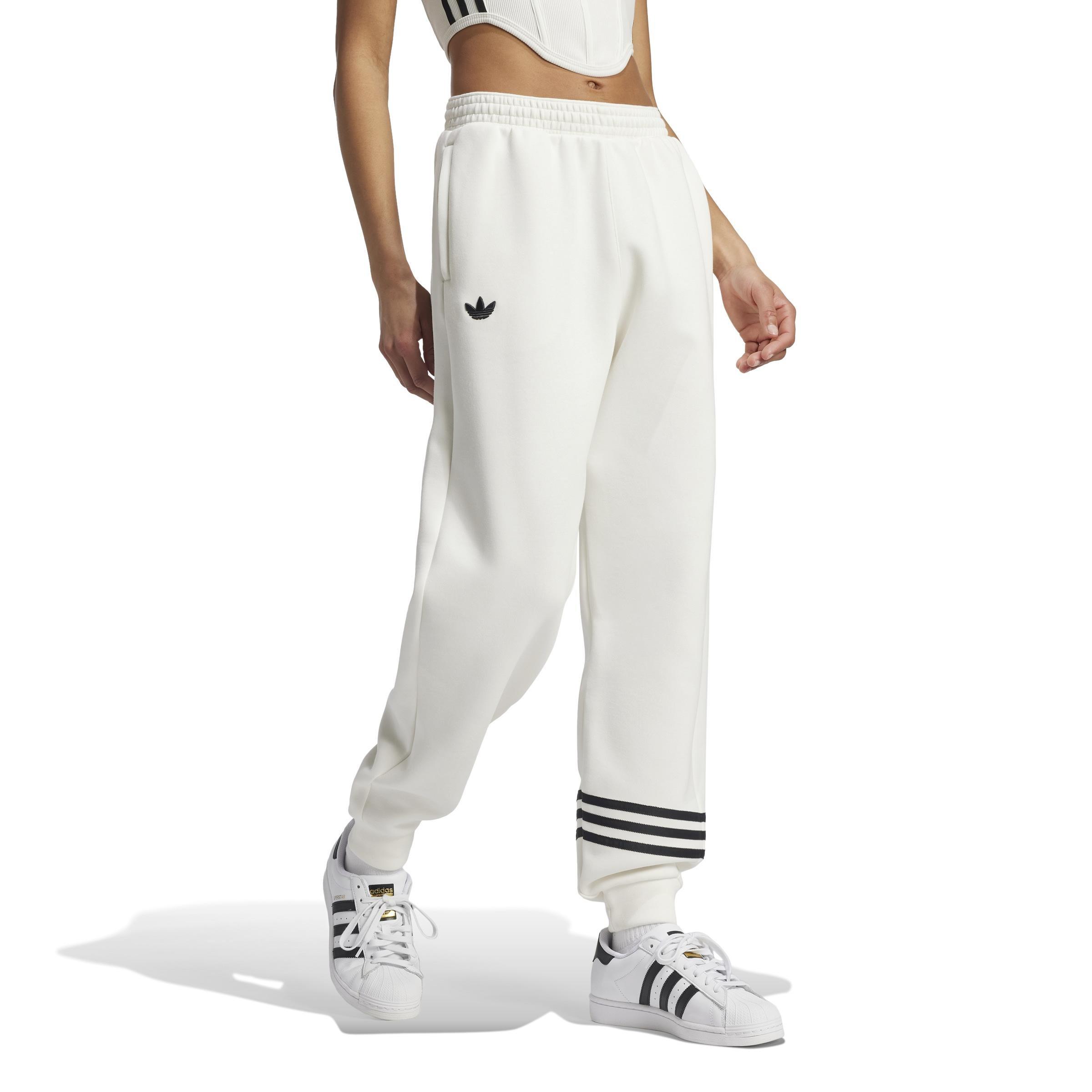 Neuclassics Sweat Tracksuit Bottoms, White, A701_ONE, large image number 6