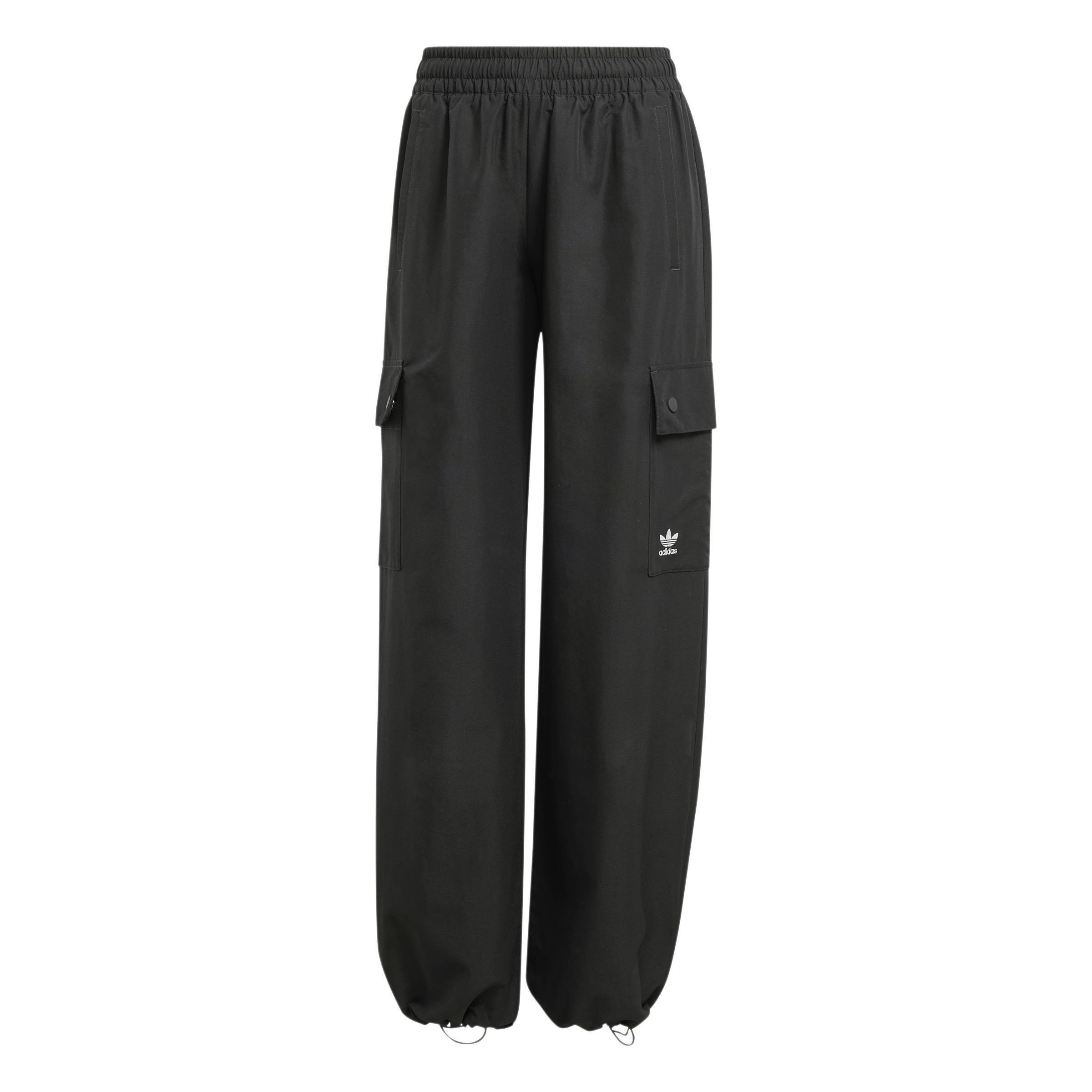 Essentials Woven Cargo Joggers, Black, , large image number 1