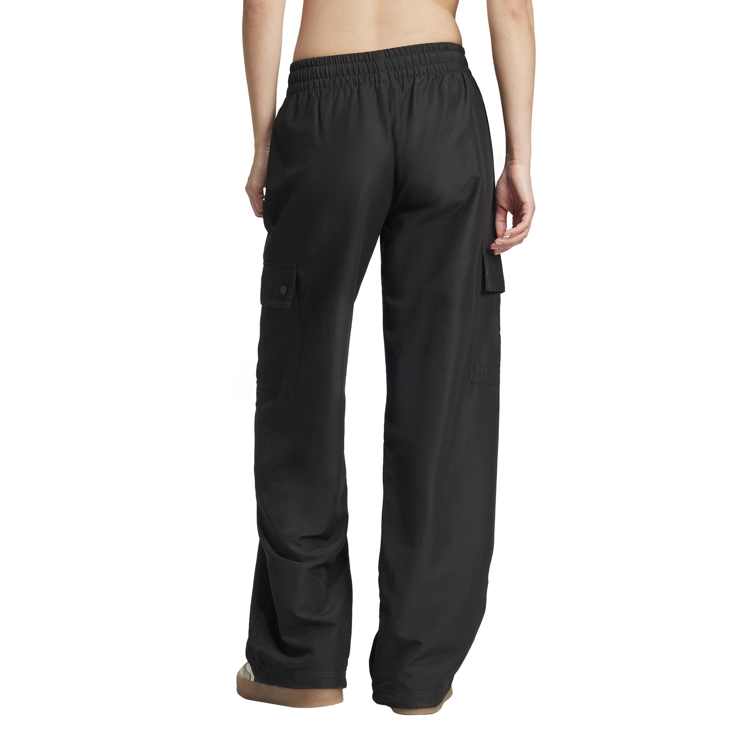 Essentials Woven Cargo Joggers, Black, , large image number 2