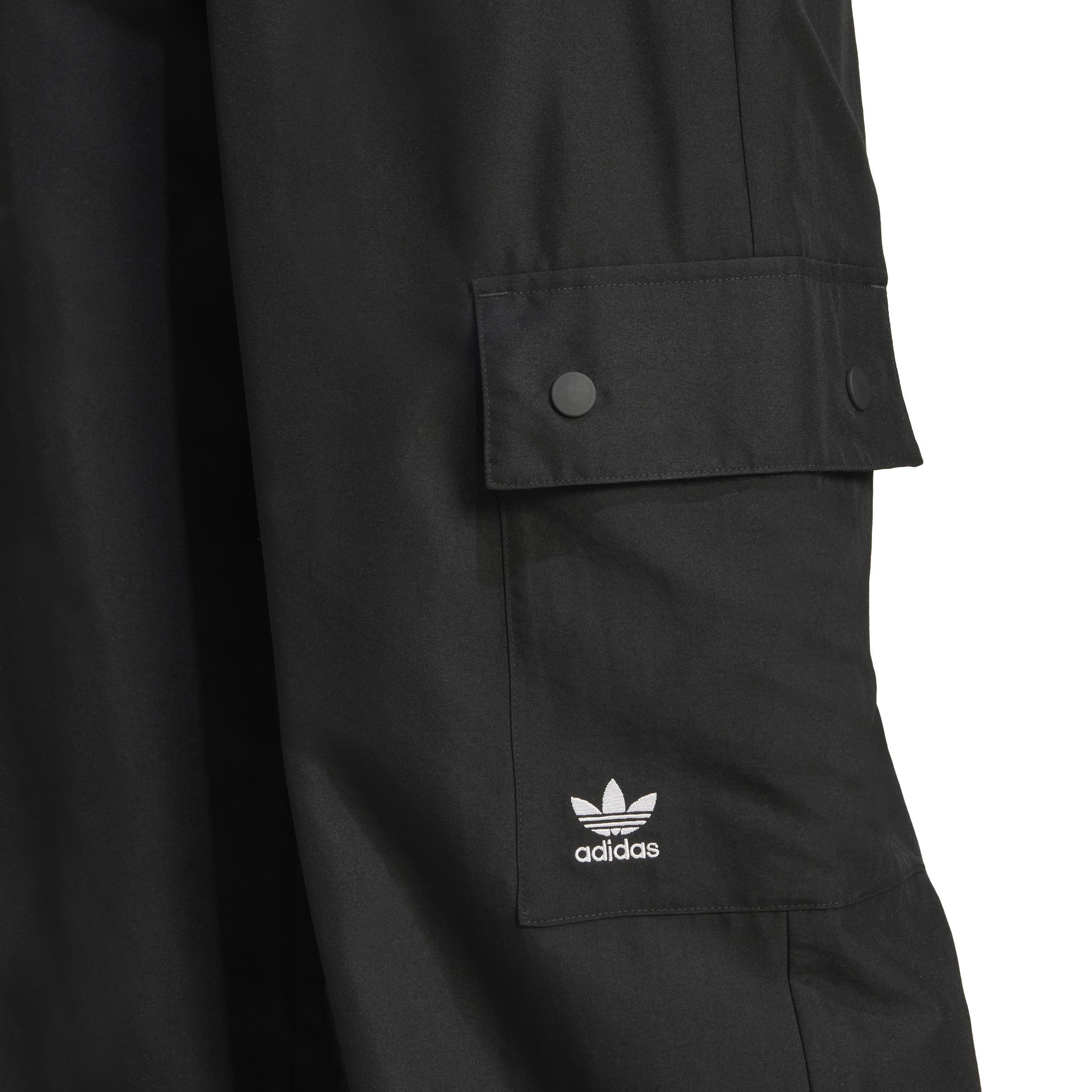 Essentials Woven Cargo Joggers, Black, , large image number 4