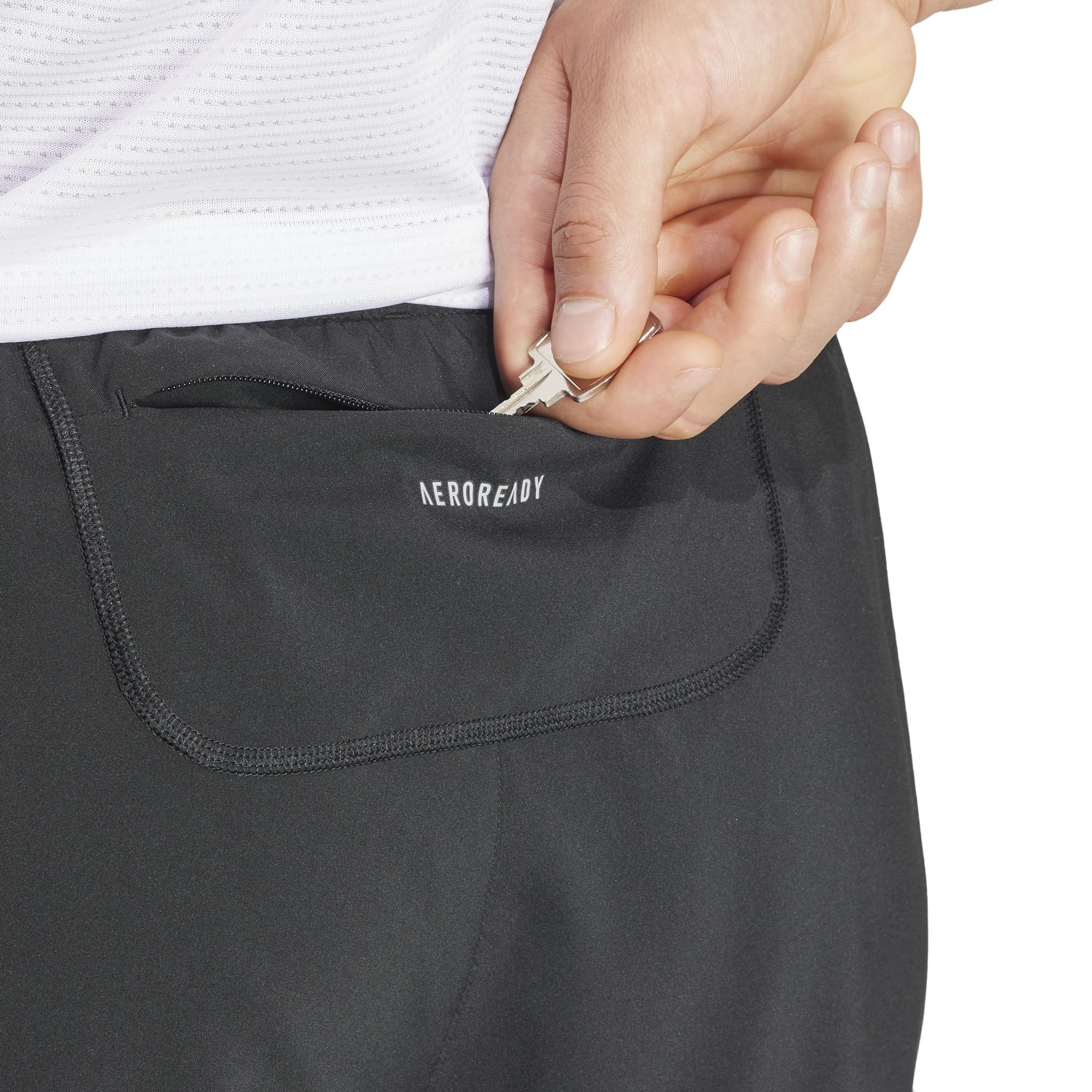 Own The Run Shorts, Black, A701_ONE, large image number 3