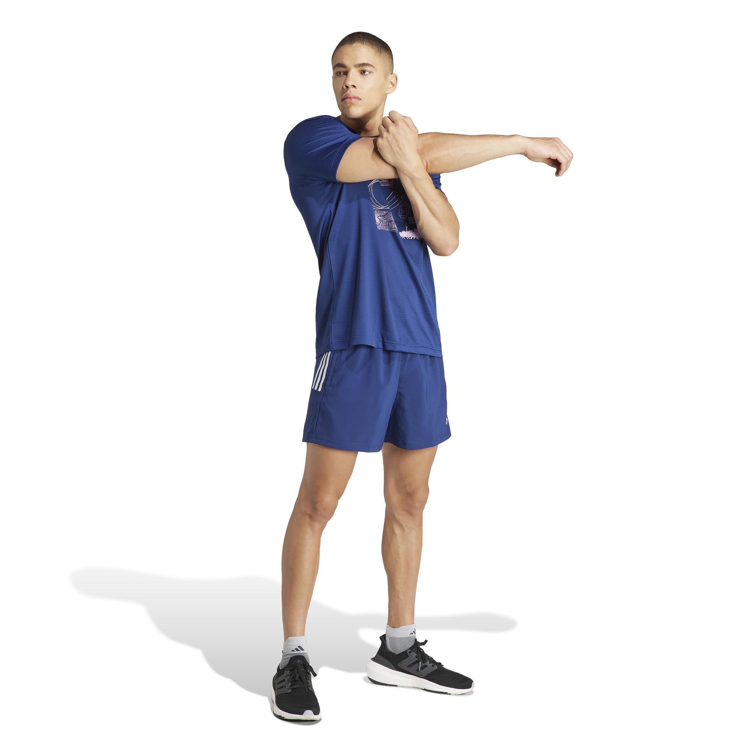 Own The Run Shorts, Blue, , large image number 11