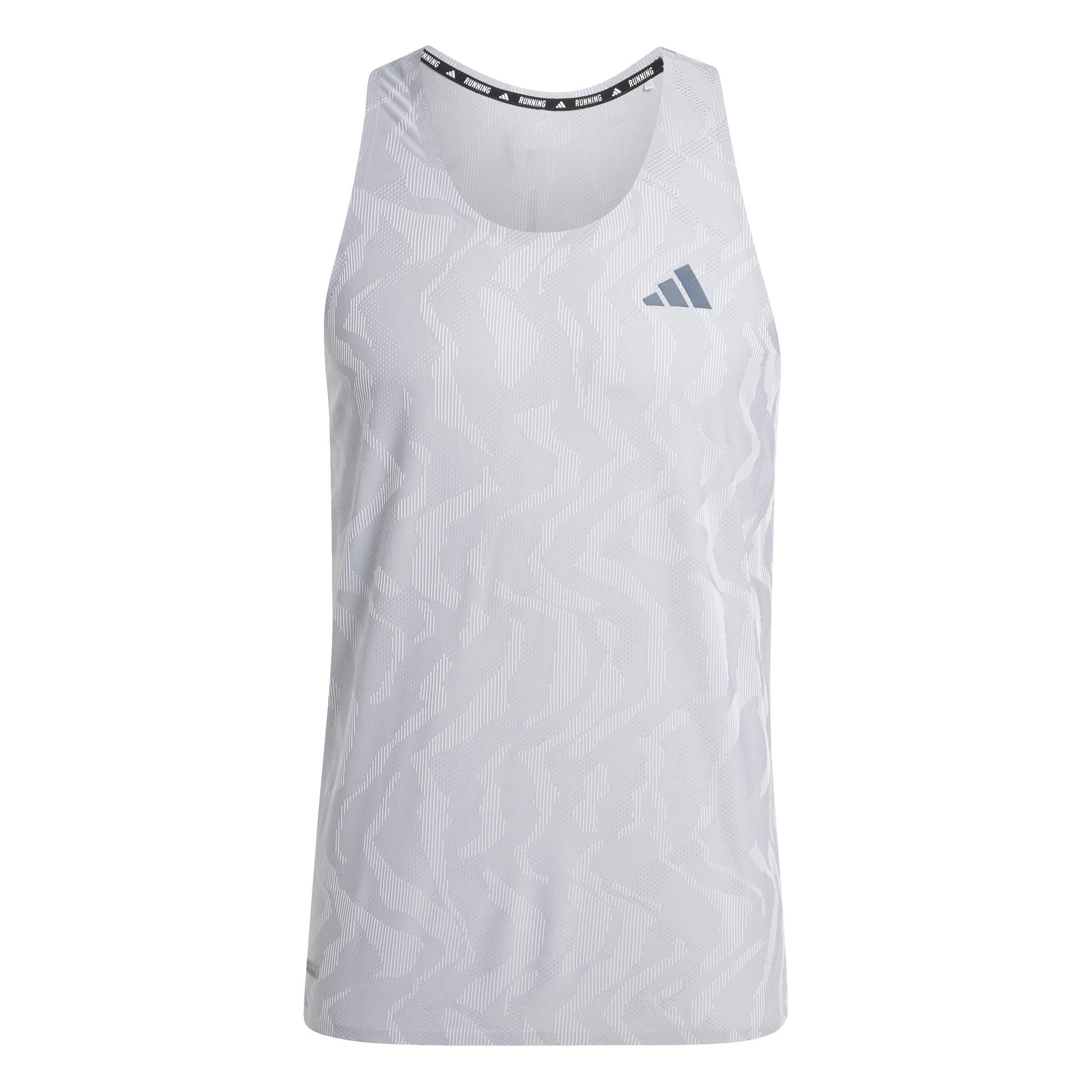 Ultimate Engineered Running Singlet, Grey, A701_ONE, large image number 0