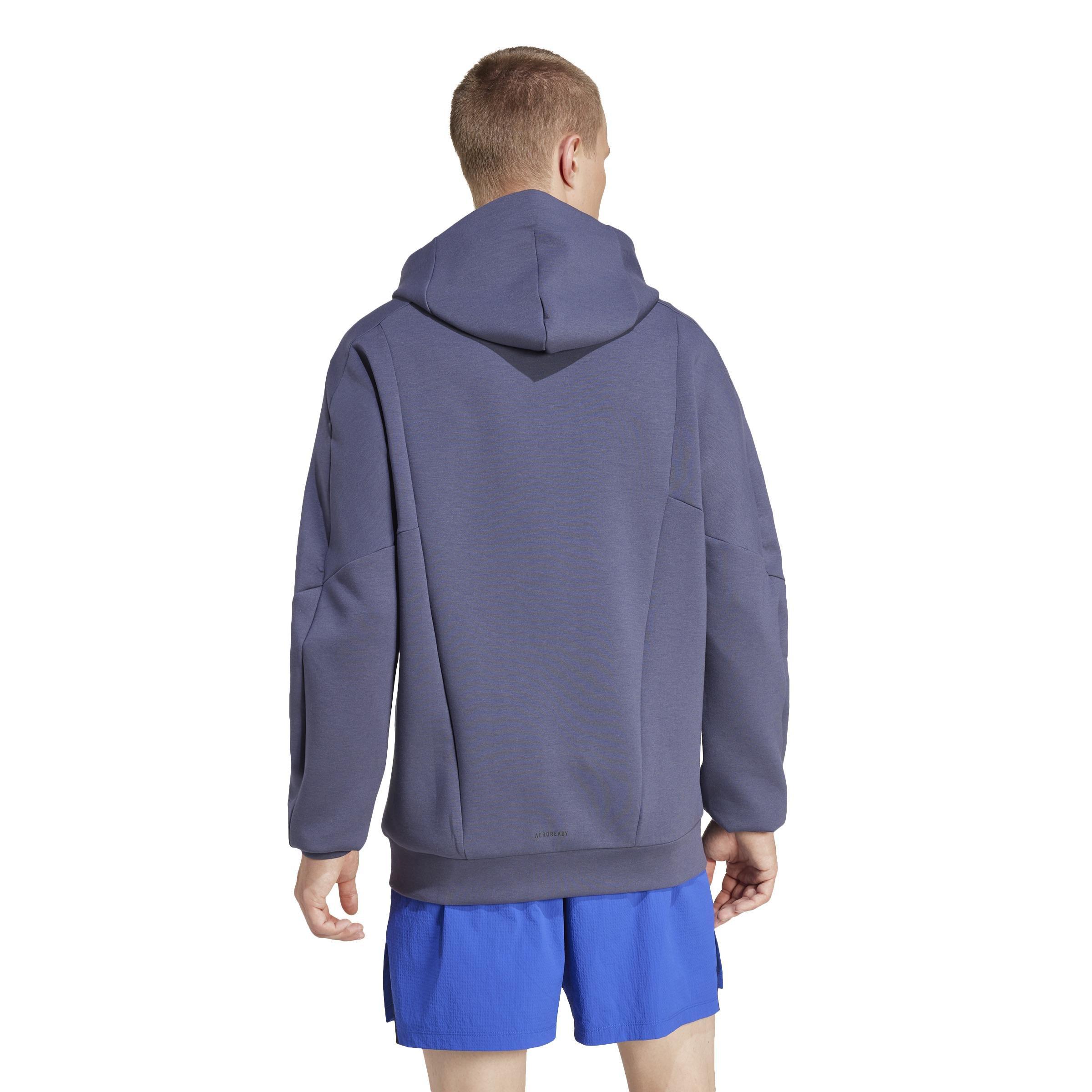 D4T Hoodie, Blue, A701_ONE, large image number 3