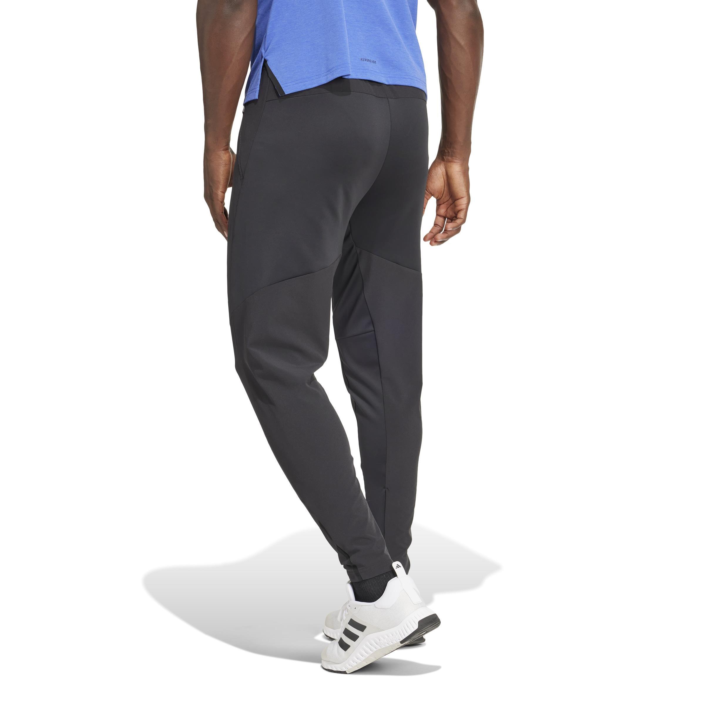 Men Designed For Training Hybrid Joggers, Black, A701_ONE, large image number 2