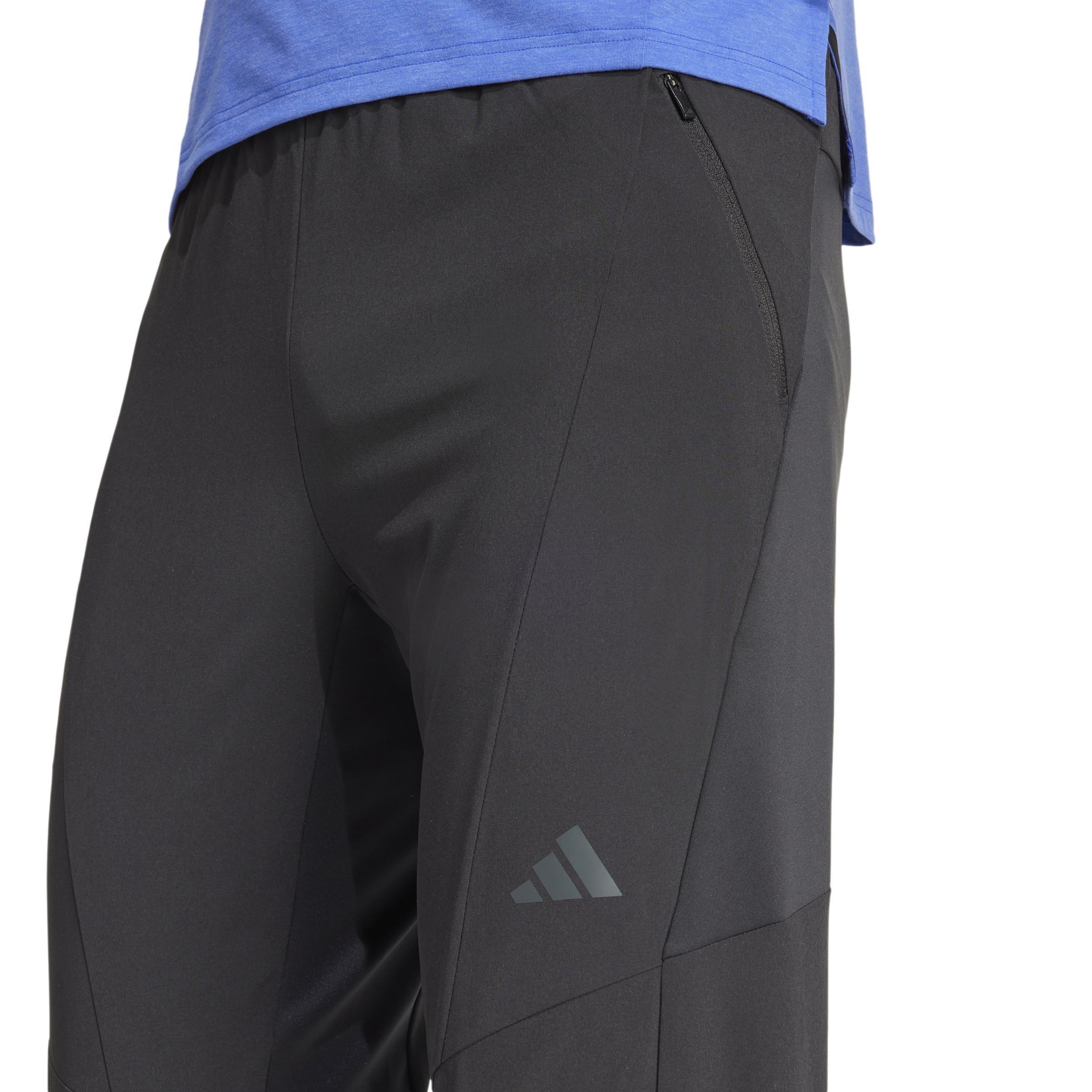 Men Designed For Training Hybrid Joggers, Black, A701_ONE, large image number 4