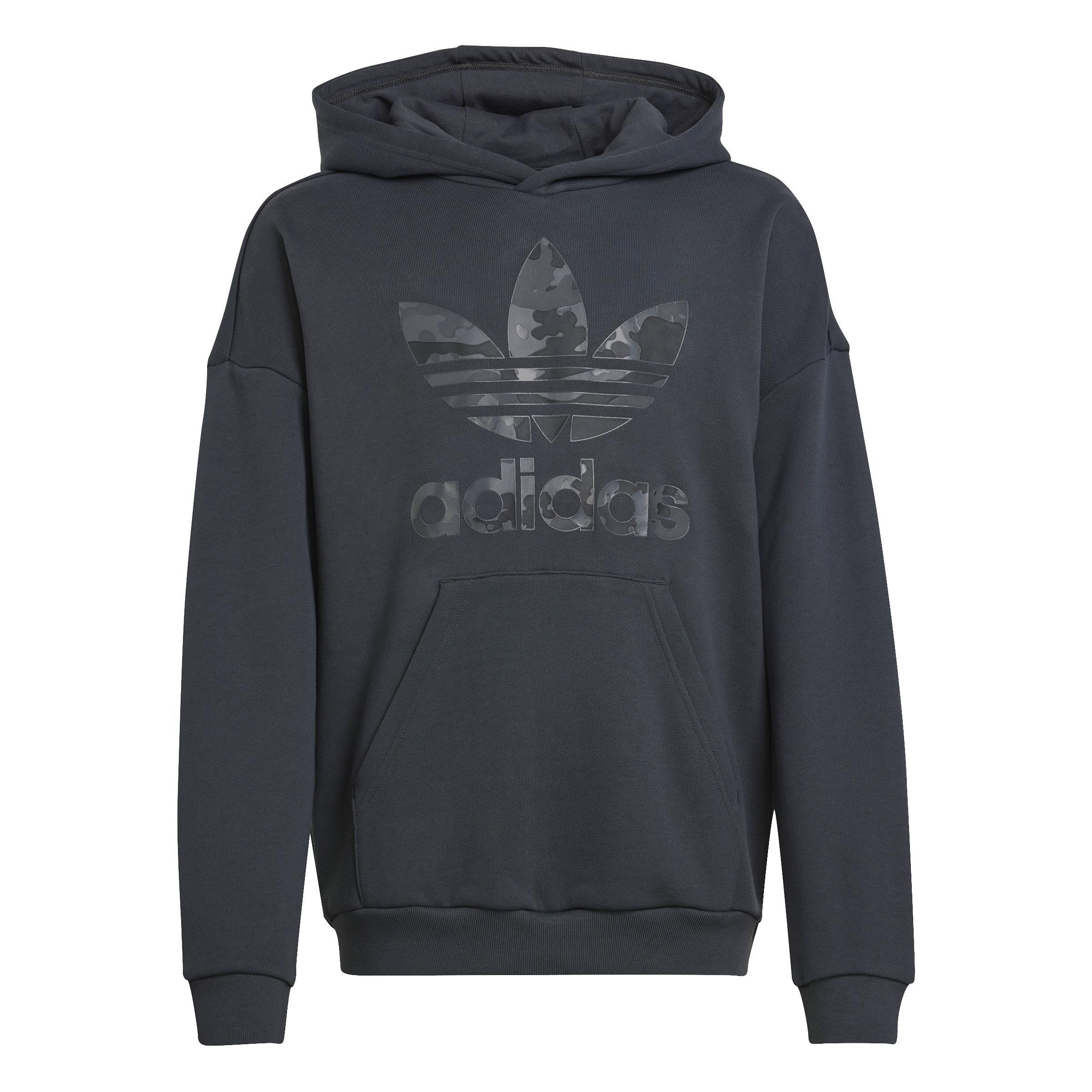 Trefoil Hoodie, Grey, A701_ONE, large image number 1