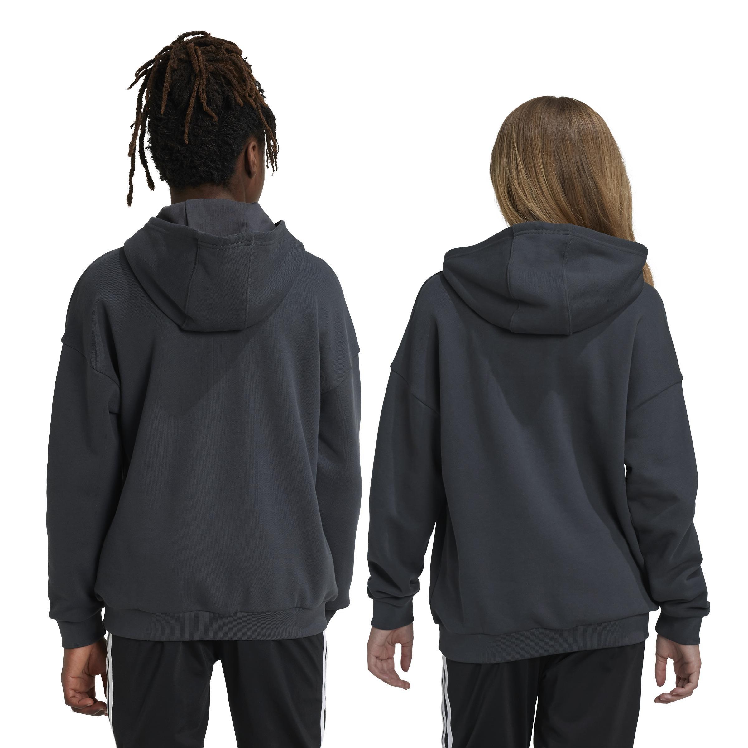 Trefoil Hoodie, Grey, A701_ONE, large image number 2