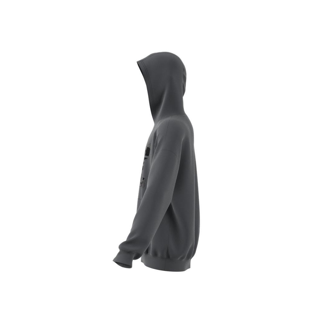 Trefoil Hoodie, Grey, A701_ONE, large image number 4