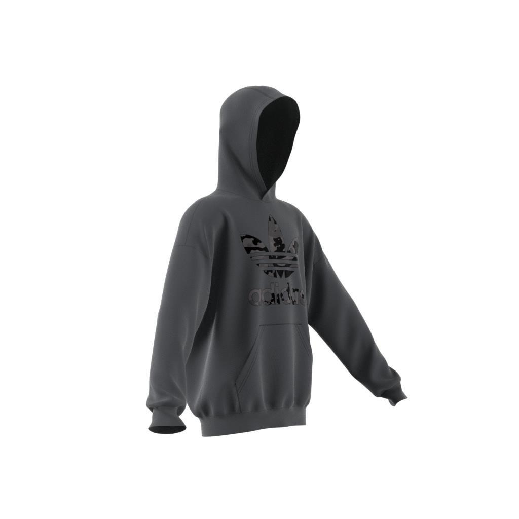 Trefoil Hoodie, Grey, A701_ONE, large image number 7