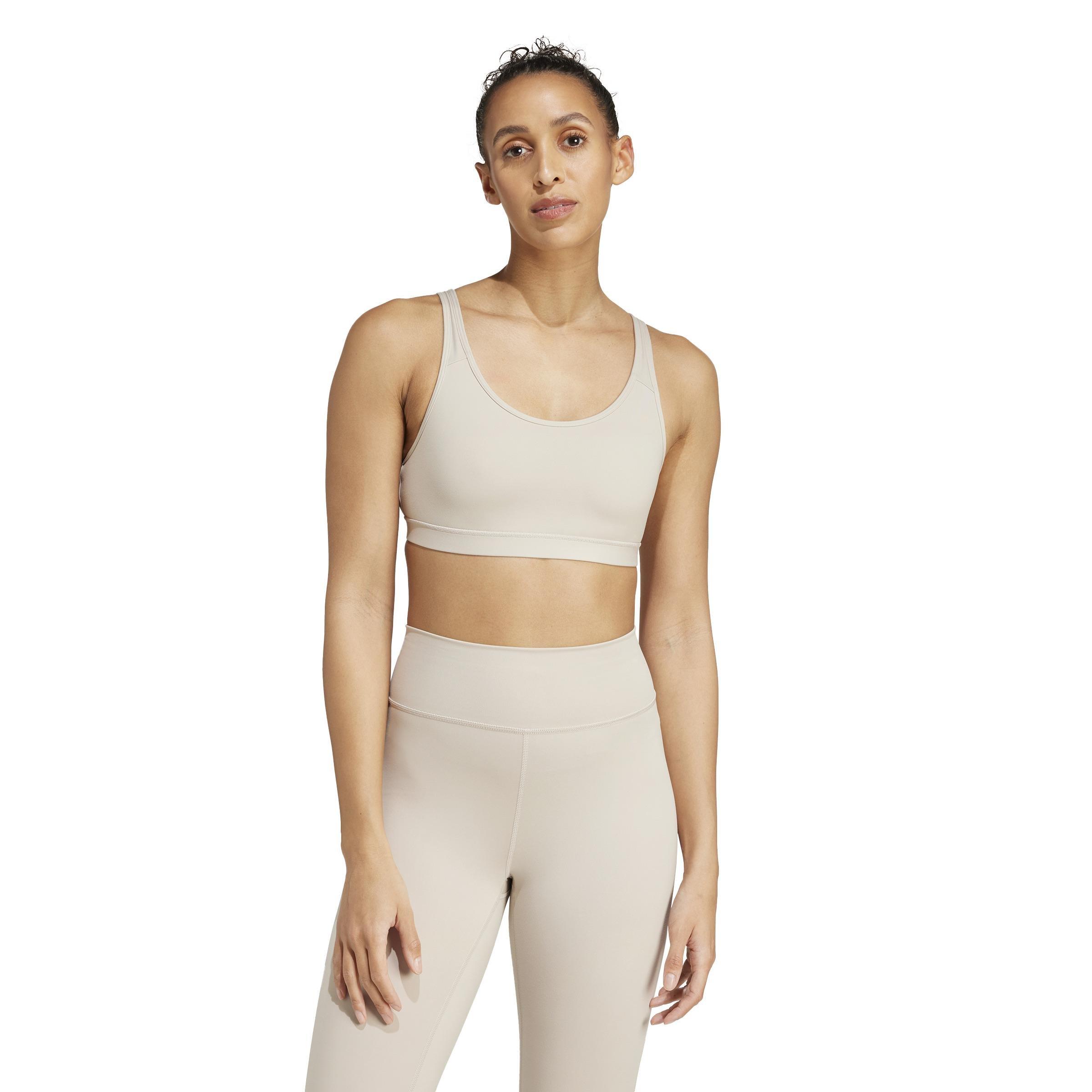 All Me Essentials Medium Support Bra, Beige, A701_ONE, large image number 11