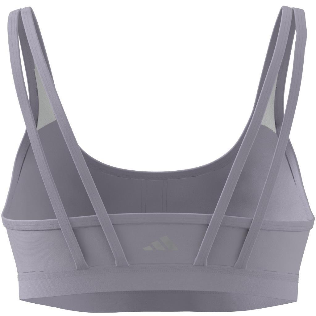 All Me Essentials Medium-Support Bra, Purple, A701_ONE, large image number 9