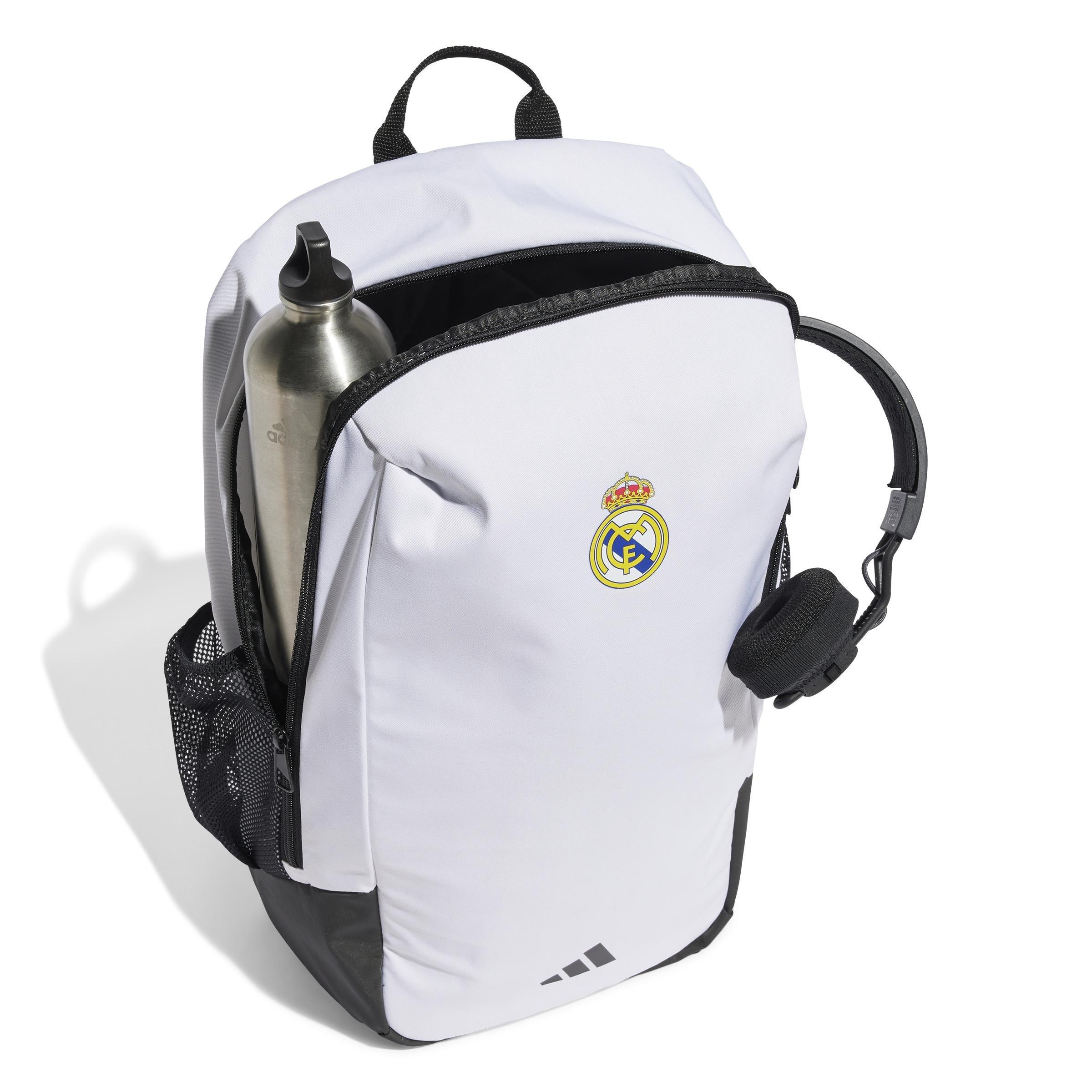 Unisex Real Madrid Home Backpack, White, A701_ONE, large image number 1