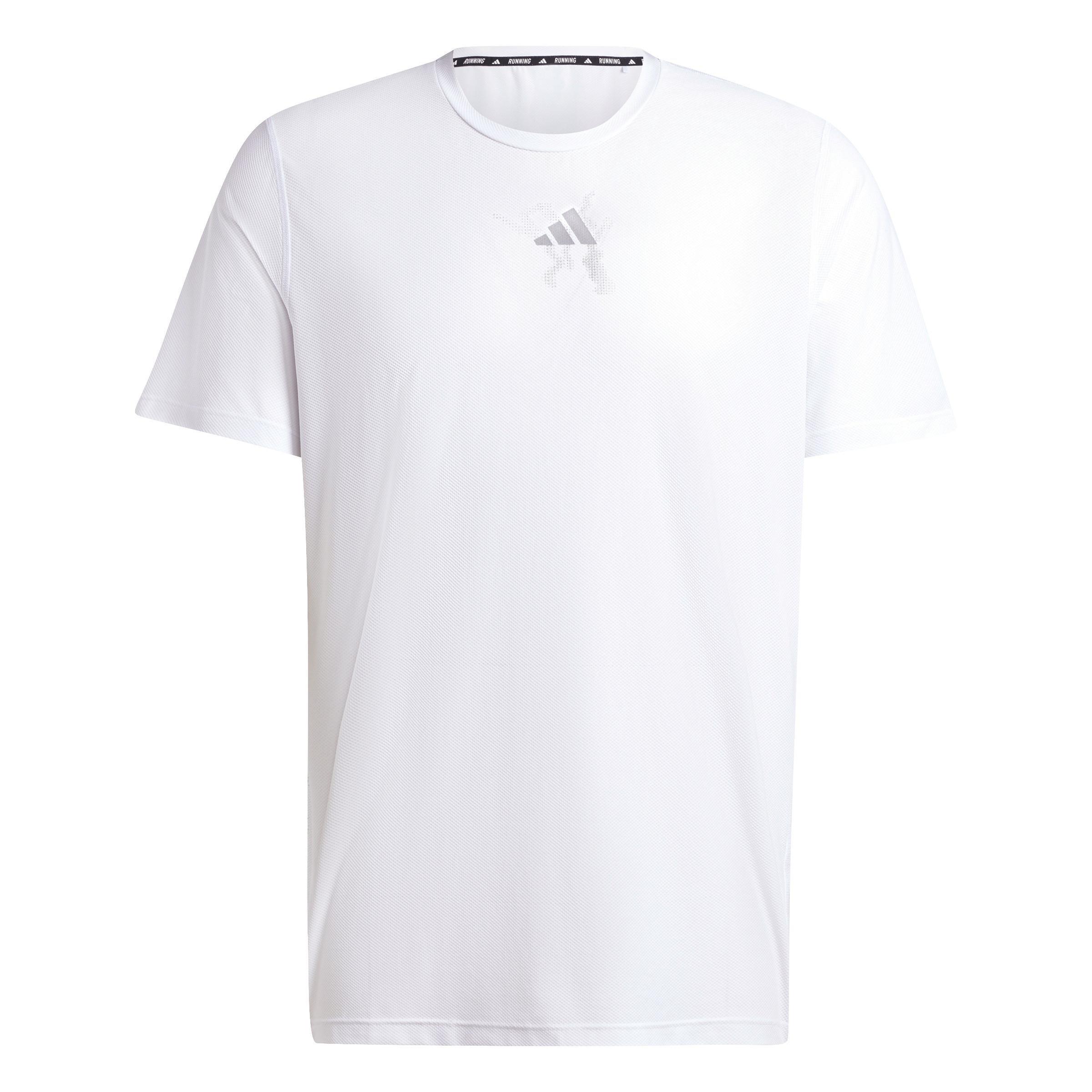 Running Ultimate Ub Graphic T-Shirt, White, A701_ONE, large image number 0