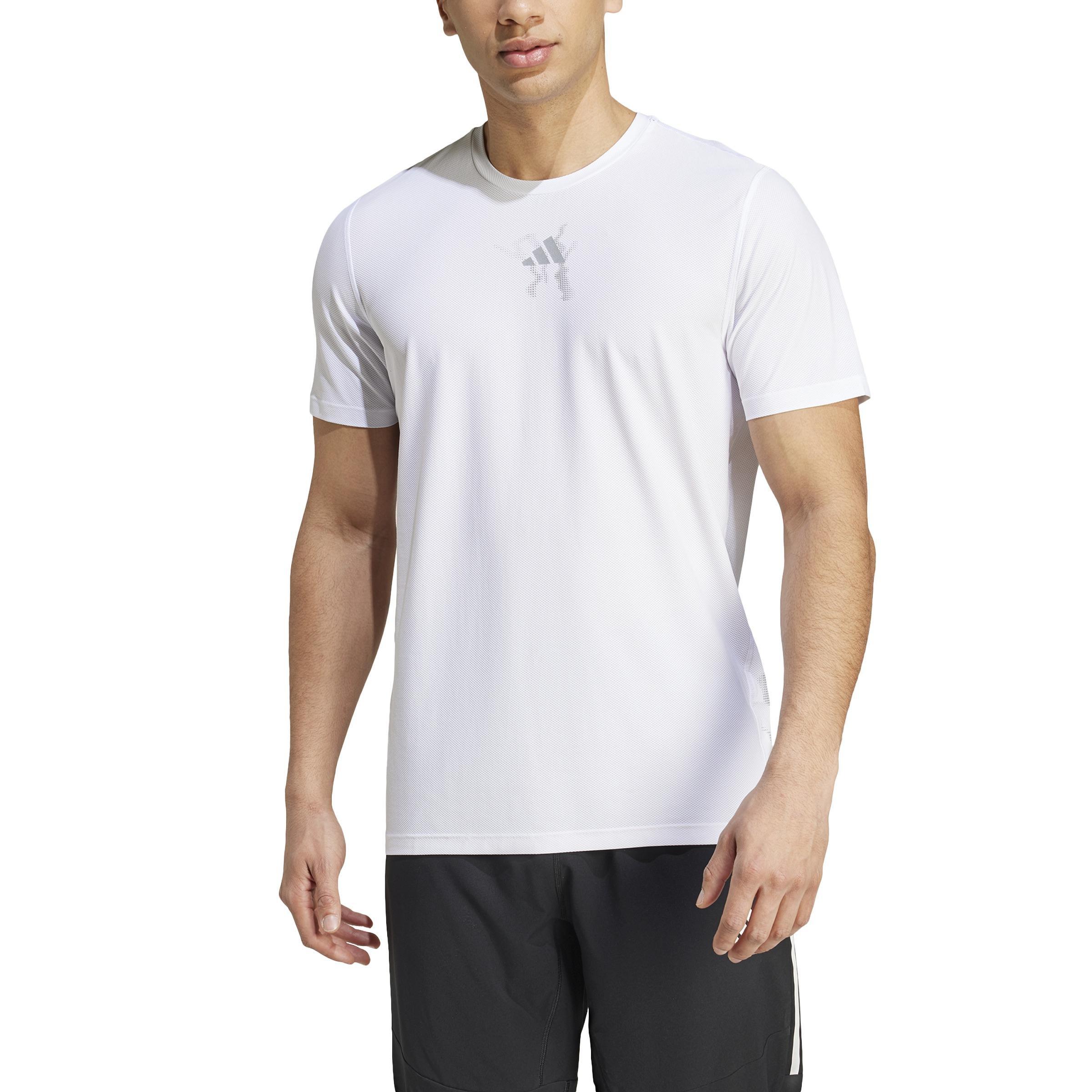 Running Ultimate Ub Graphic T-Shirt, White, A701_ONE, large image number 1