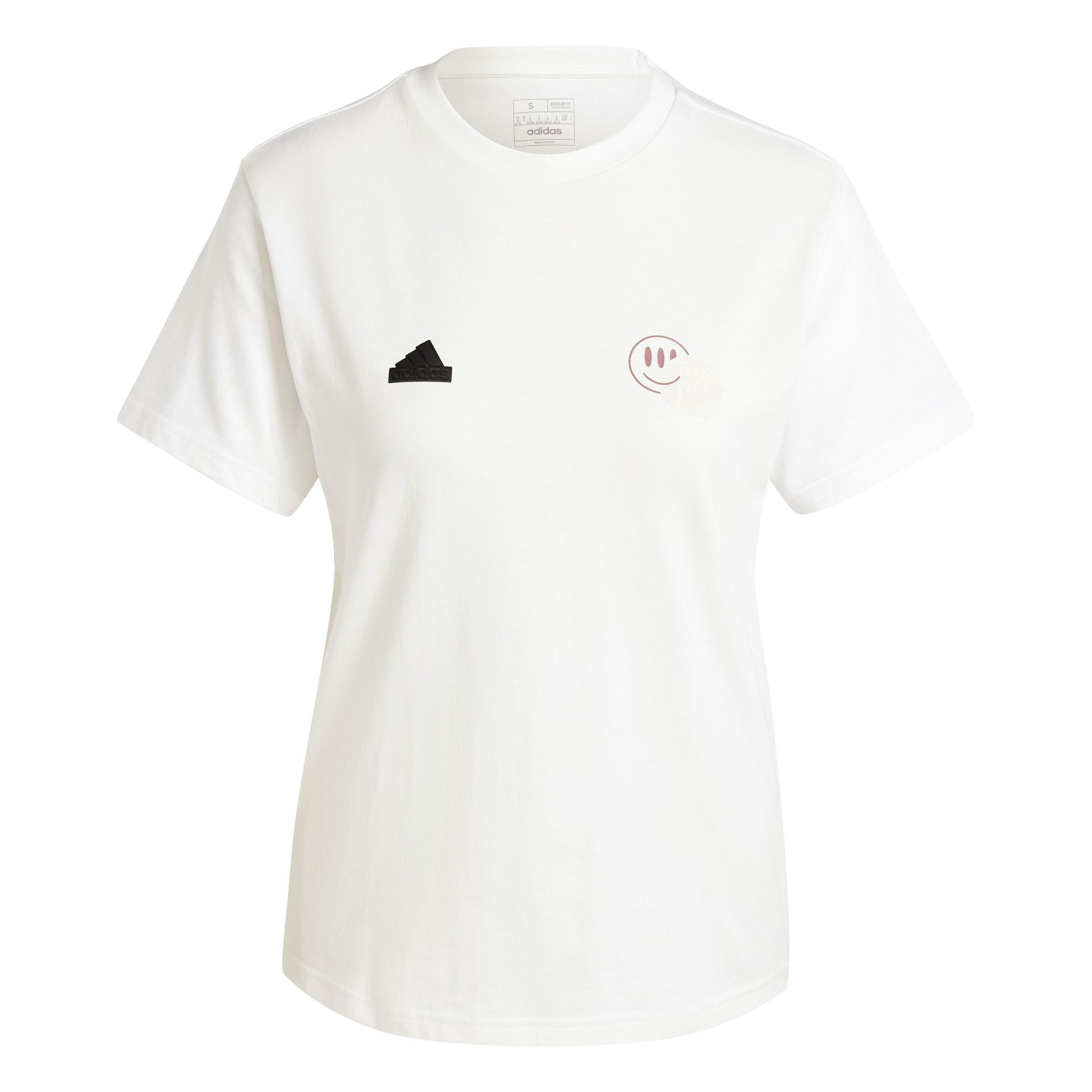 House of Tiro Summer Graphic T-Shirt, White, A701_ONE, large image number 2