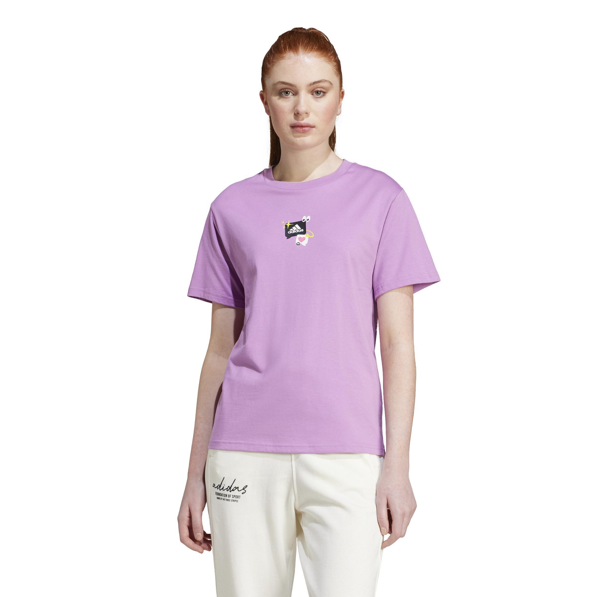 Remoji Graphic T-Shirt, Purple, A701_ONE, large image number 5