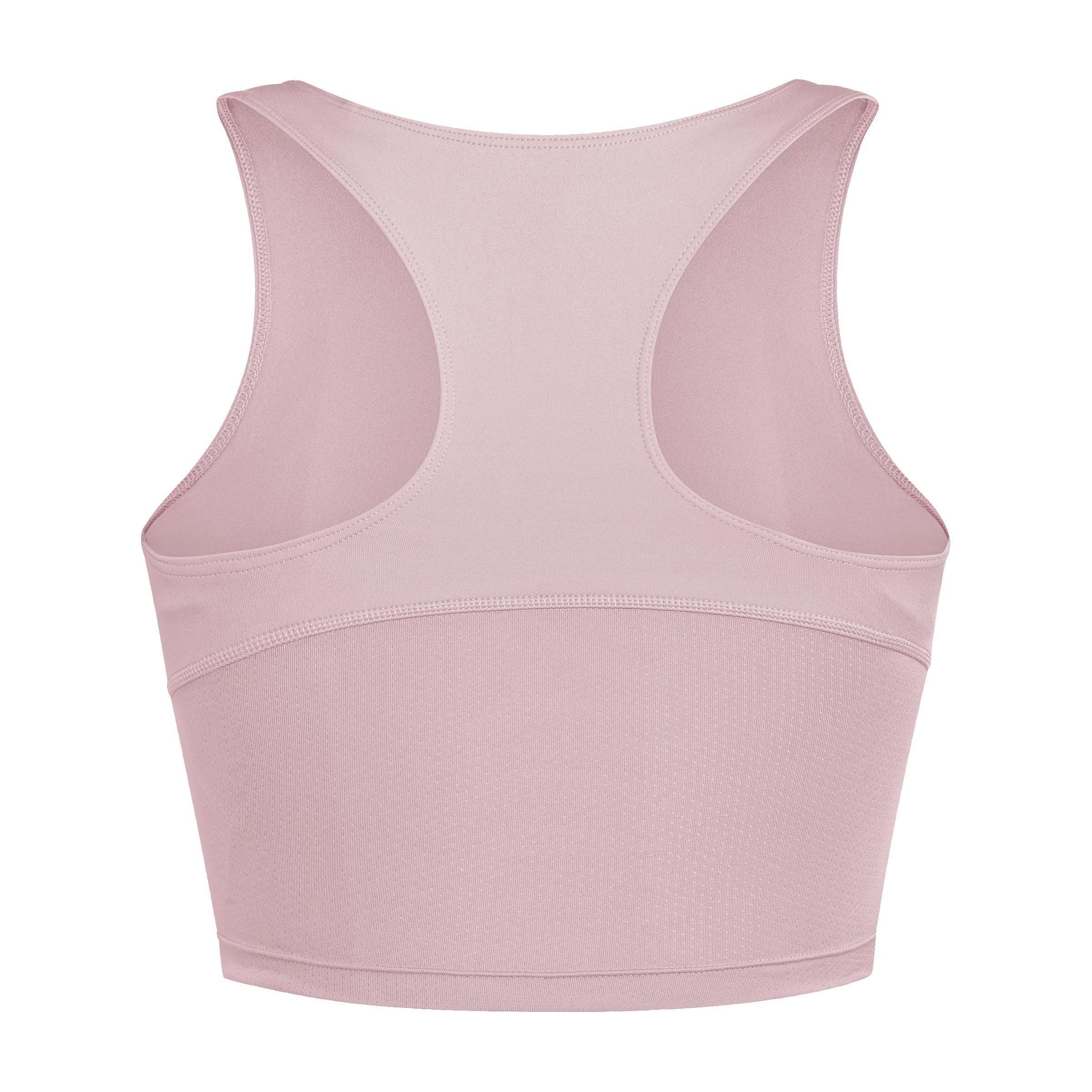 Adizero Essentials Running Crop Top, Pink, A701_ONE, large image number 3