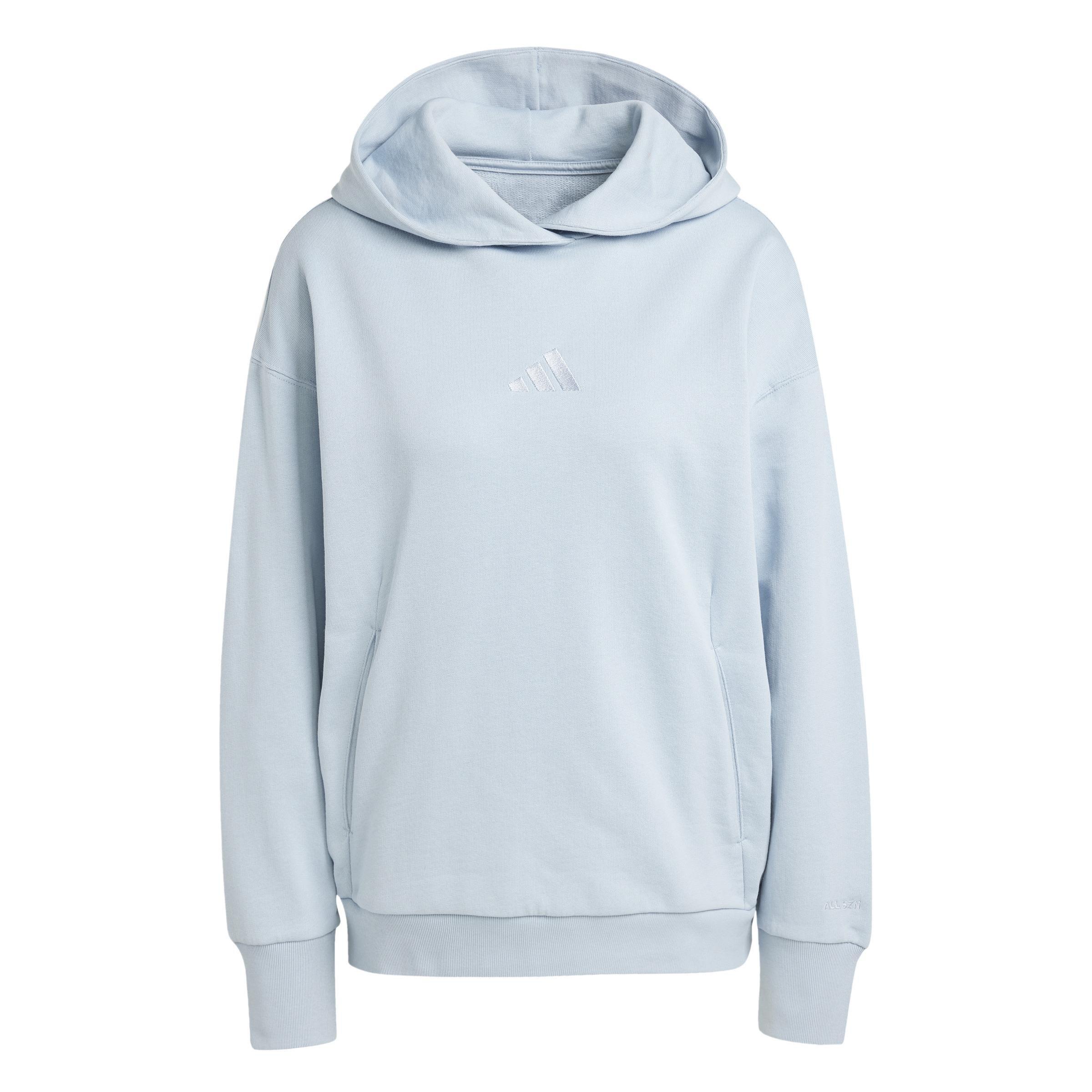 ALL SZN French Terry Loose Hoodie, Blue, A701_ONE, large image number 0