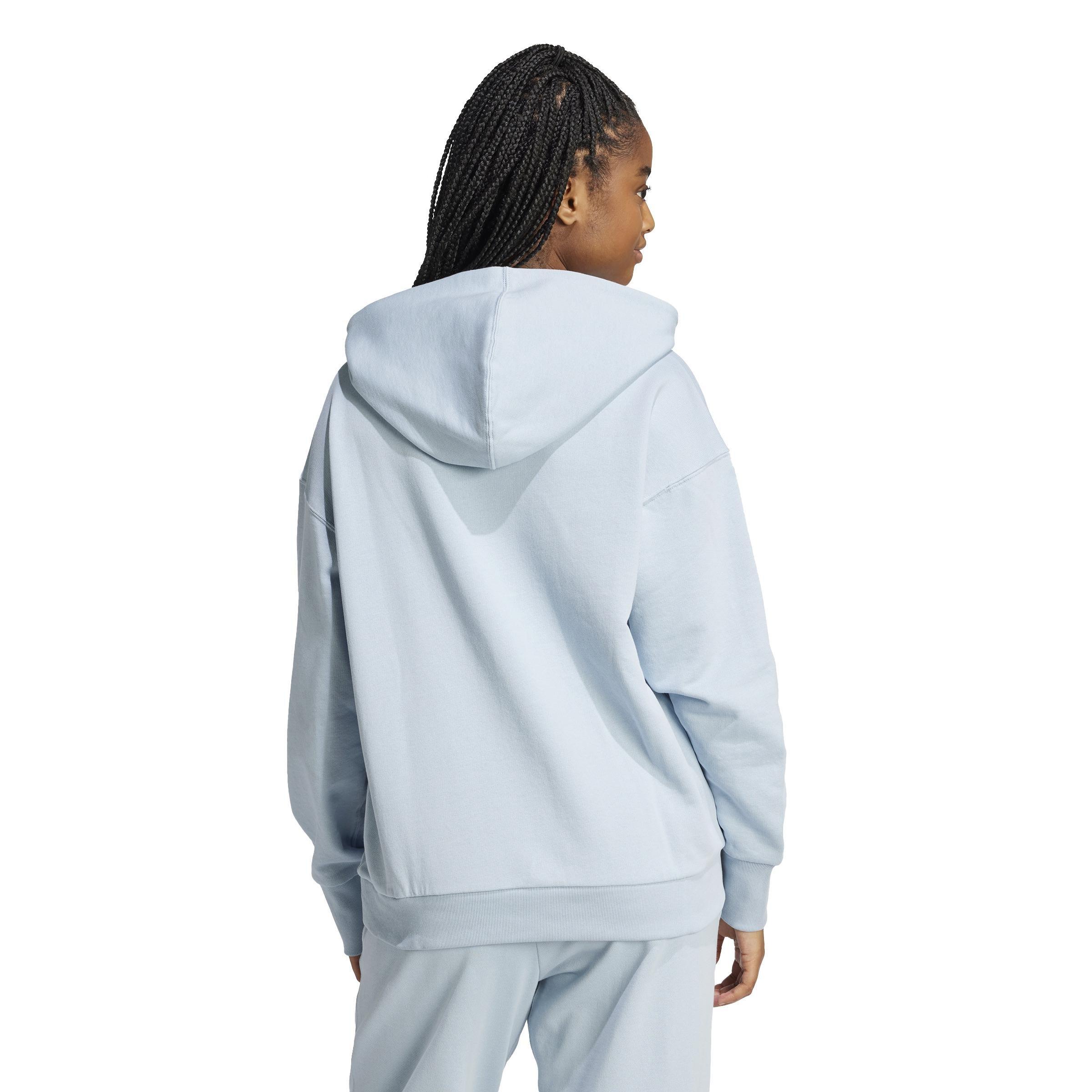 ALL SZN French Terry Loose Hoodie, Blue, A701_ONE, large image number 1