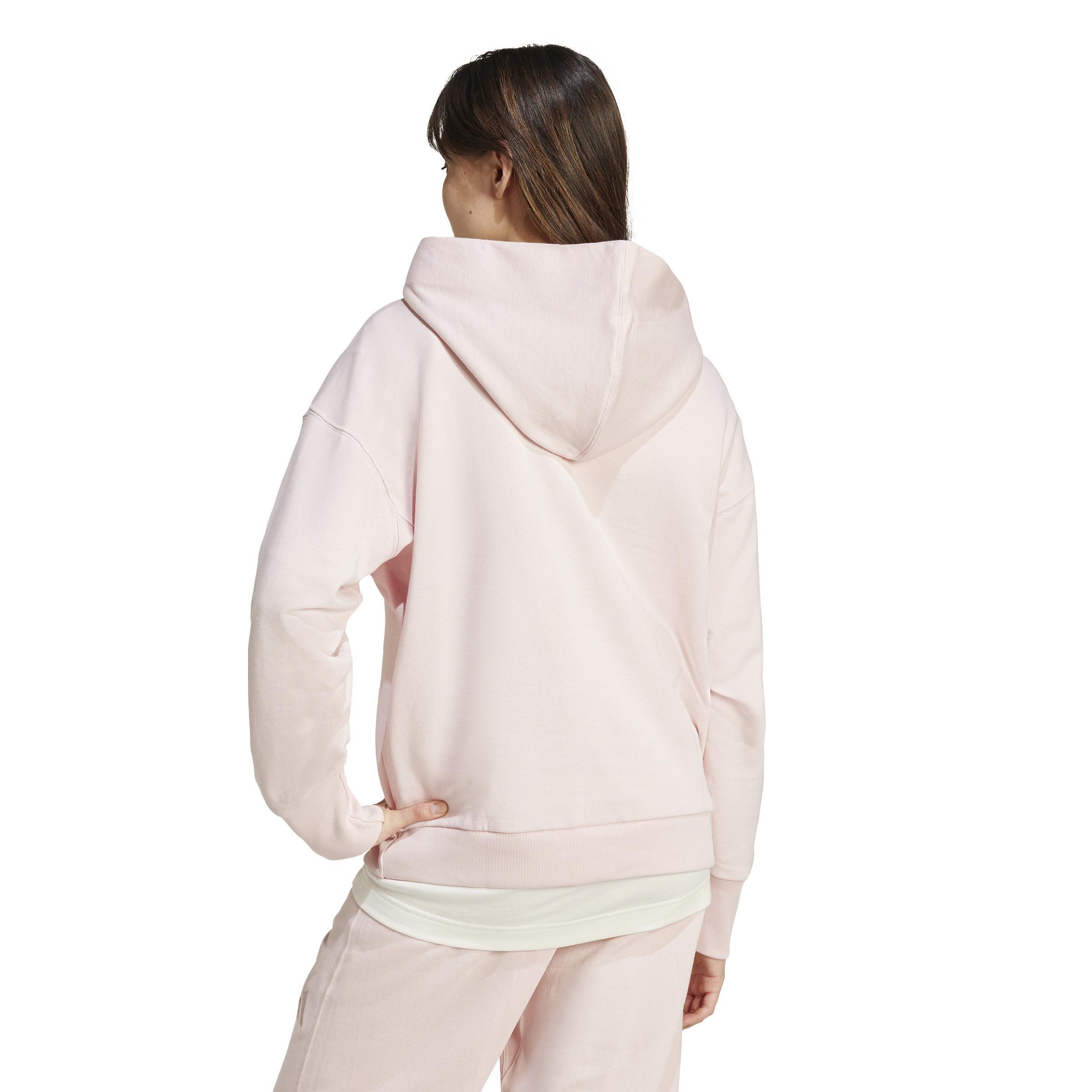 Women All Szn French Terry Loose Hoodie, Pink, A701_ONE, large image number 2