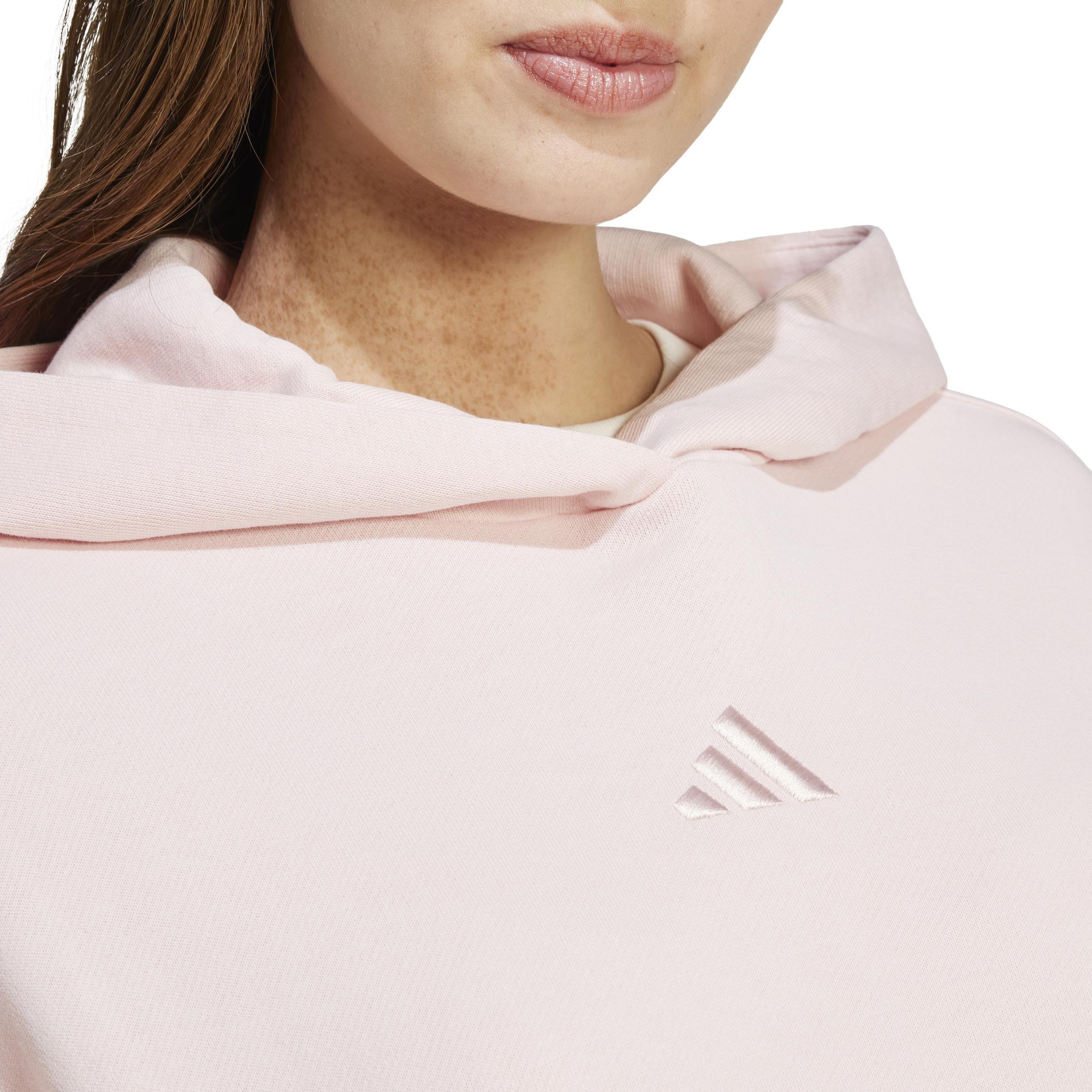 Women All Szn French Terry Loose Hoodie, Pink, A701_ONE, large image number 3