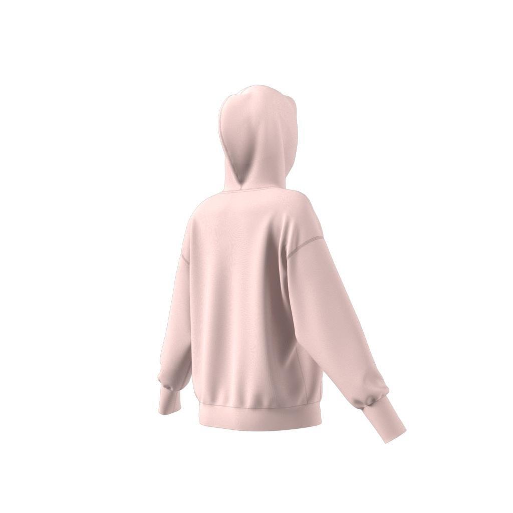 Women All Szn French Terry Loose Hoodie, Pink, A701_ONE, large image number 9