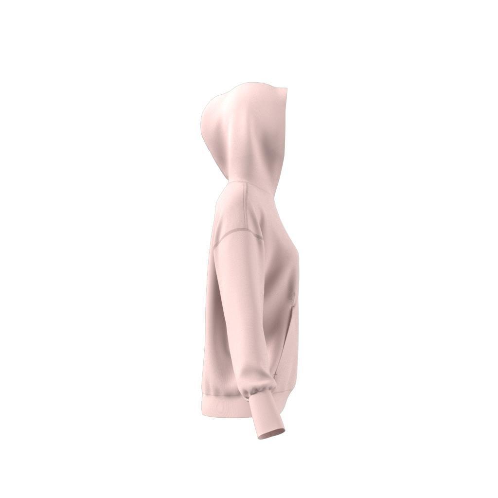 All Szn French Terry Loose Hoodie, Pink, A701_ONE, large image number 12