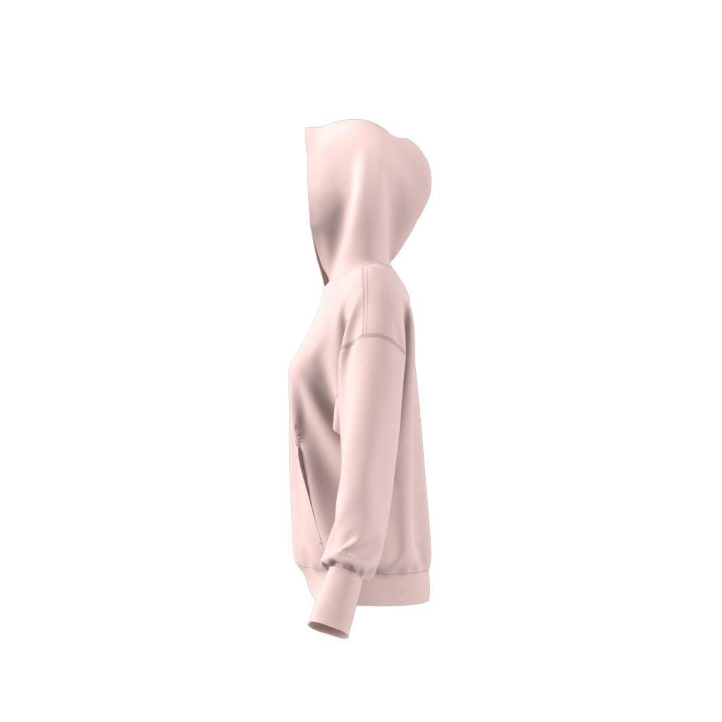 Women All Szn French Terry Loose Hoodie, Pink, A701_ONE, large image number 14