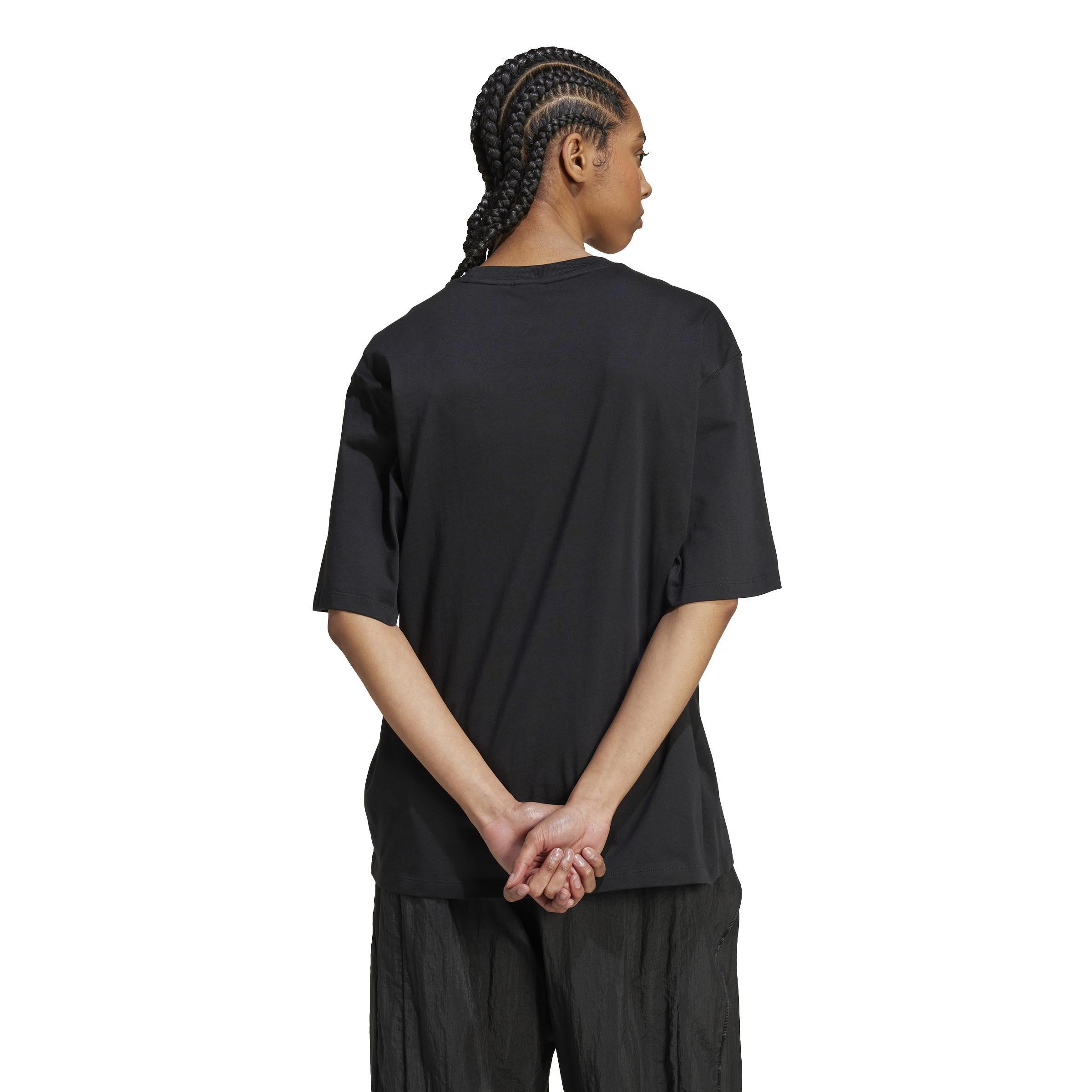 Essentials Boyfriend T-Shirt, Black, , large image number 3