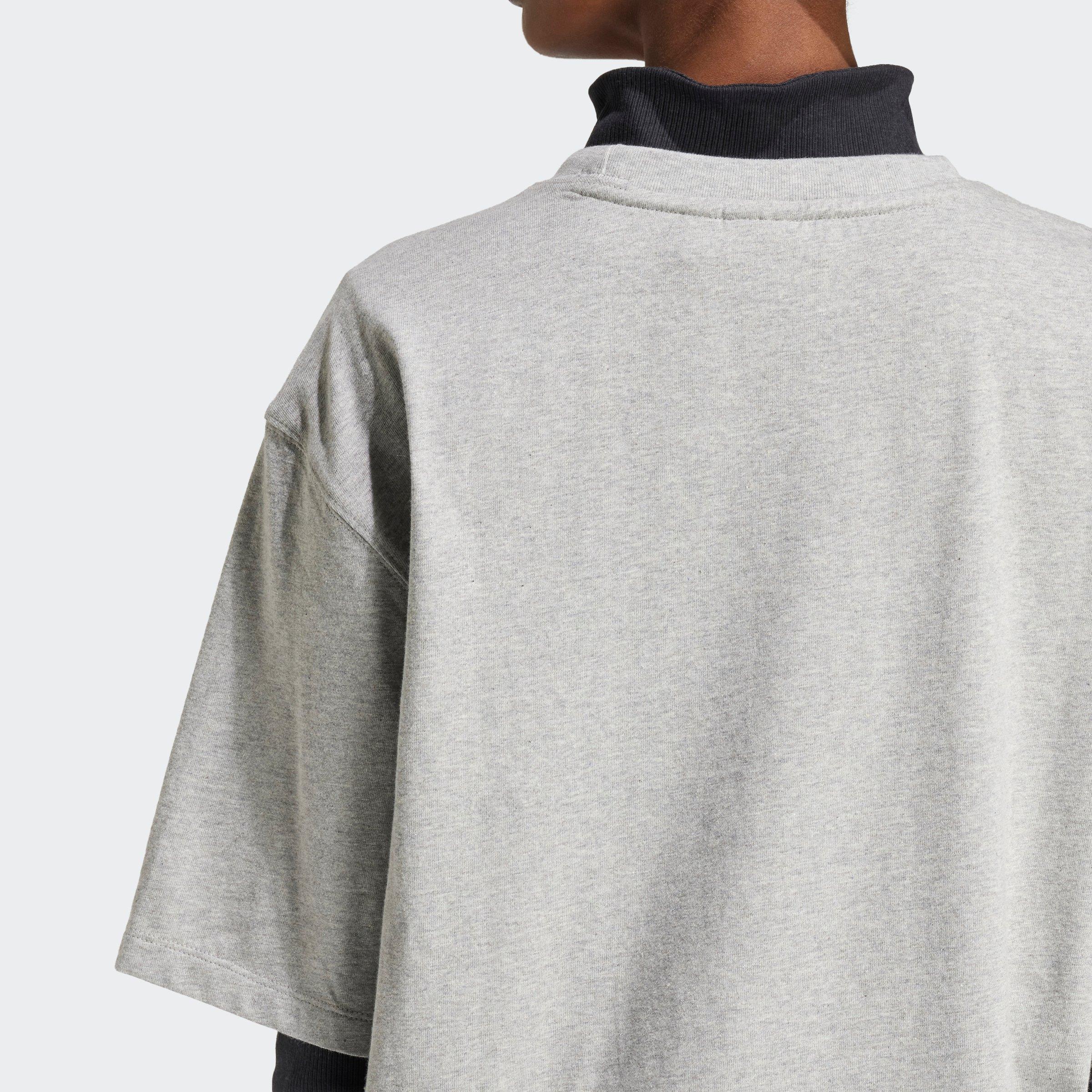 Essentials Boyfriend T-Shirt, Grey, A701_ONE, large image number 5