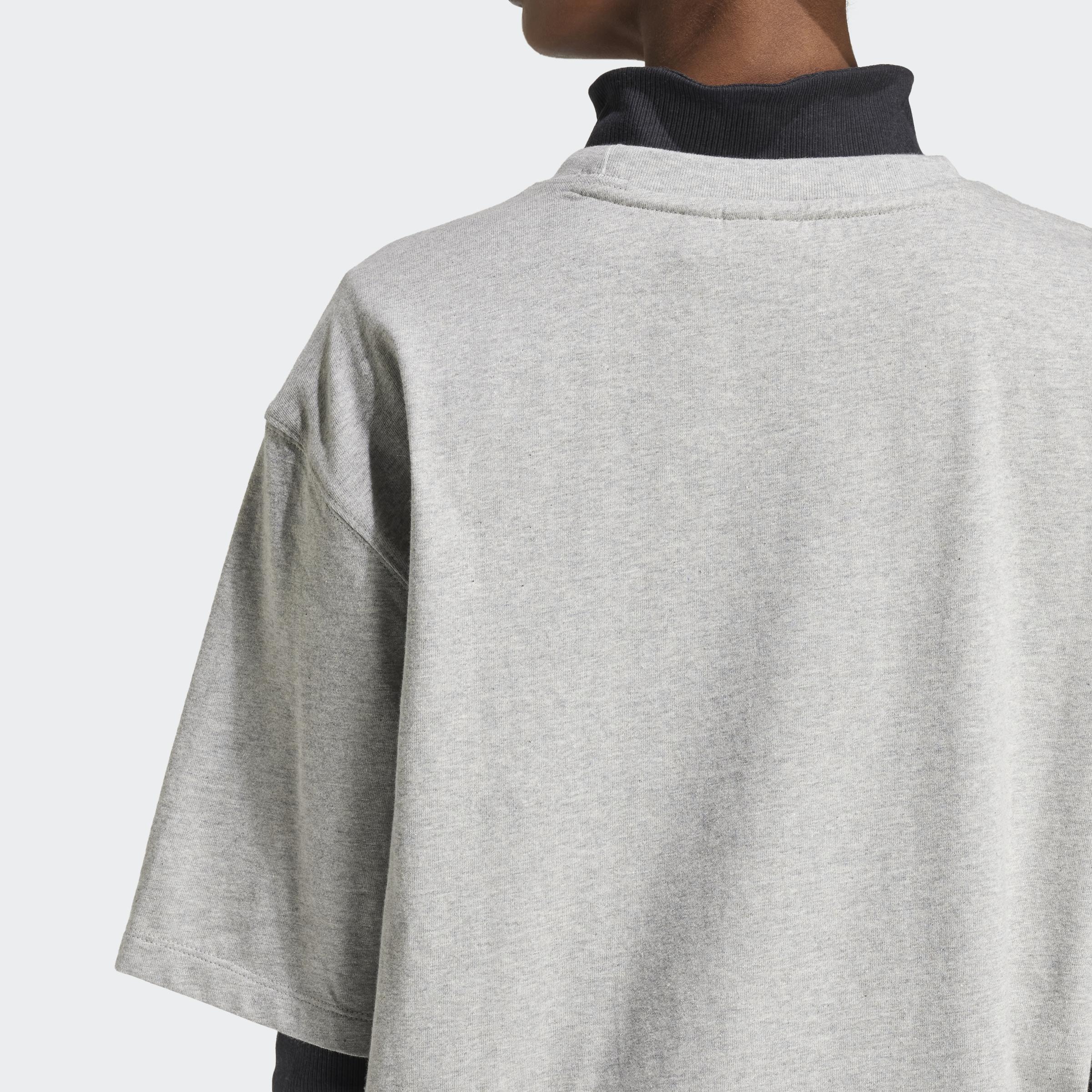 Essentials Boyfriend T-Shirt, Grey, A701_ONE, large image number 10